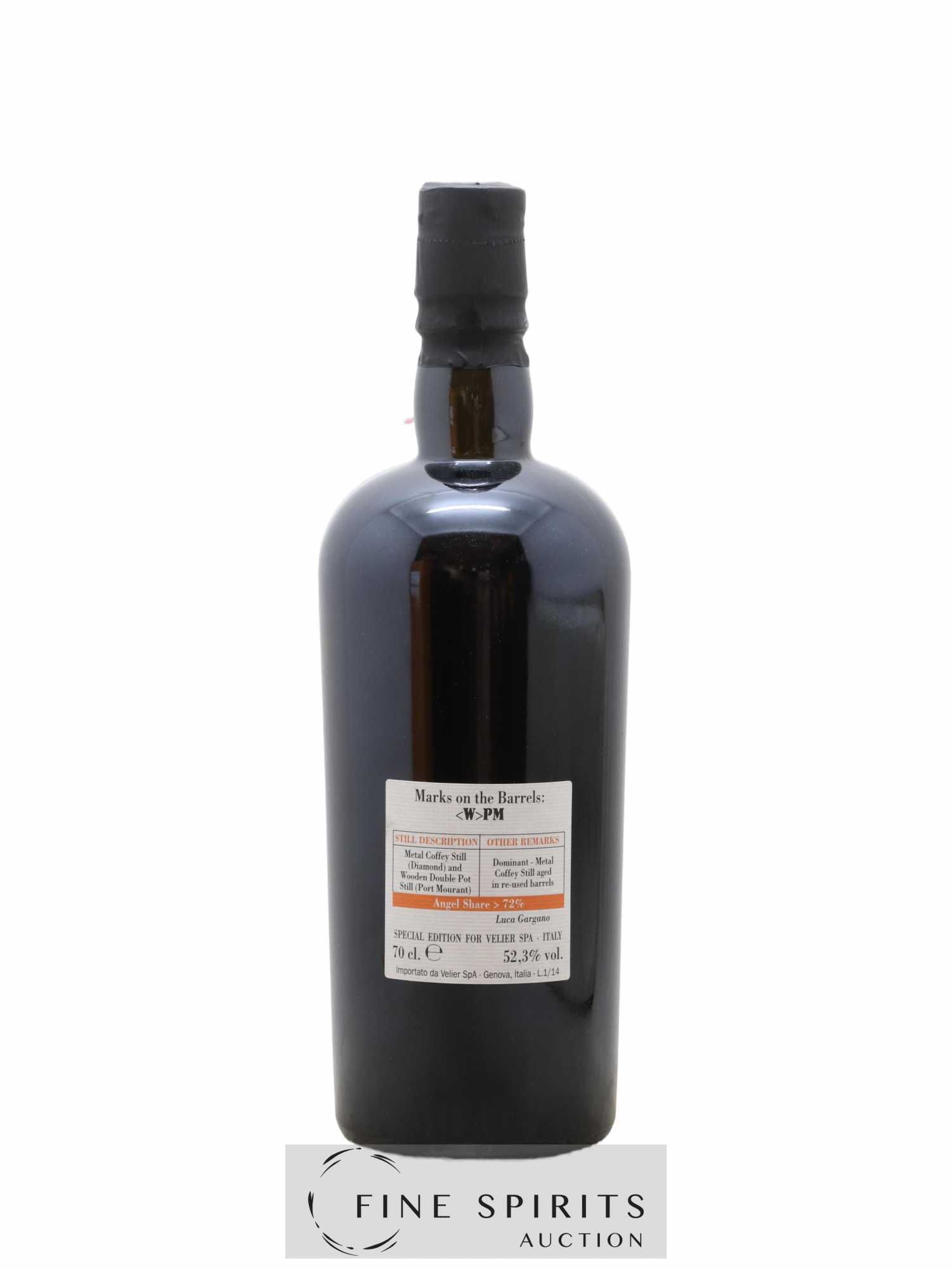 Diamond And Port Mourant 15 years 1999 Velier Very Rare Barrels W PM - One of 1148 - bottled 2014 - Lot de 1 bouteille - 2