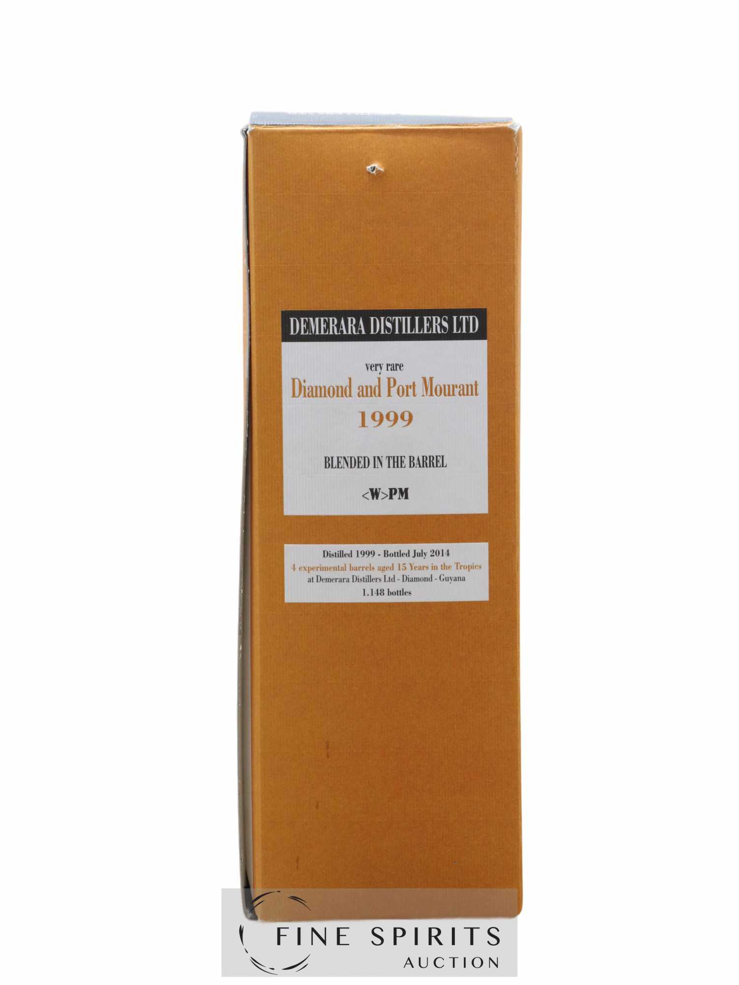 Diamond And Port Mourant 15 years 1999 Velier Very Rare Barrels W PM - One of 1148 - bottled 2014 - Lot de 1 bouteille - 3