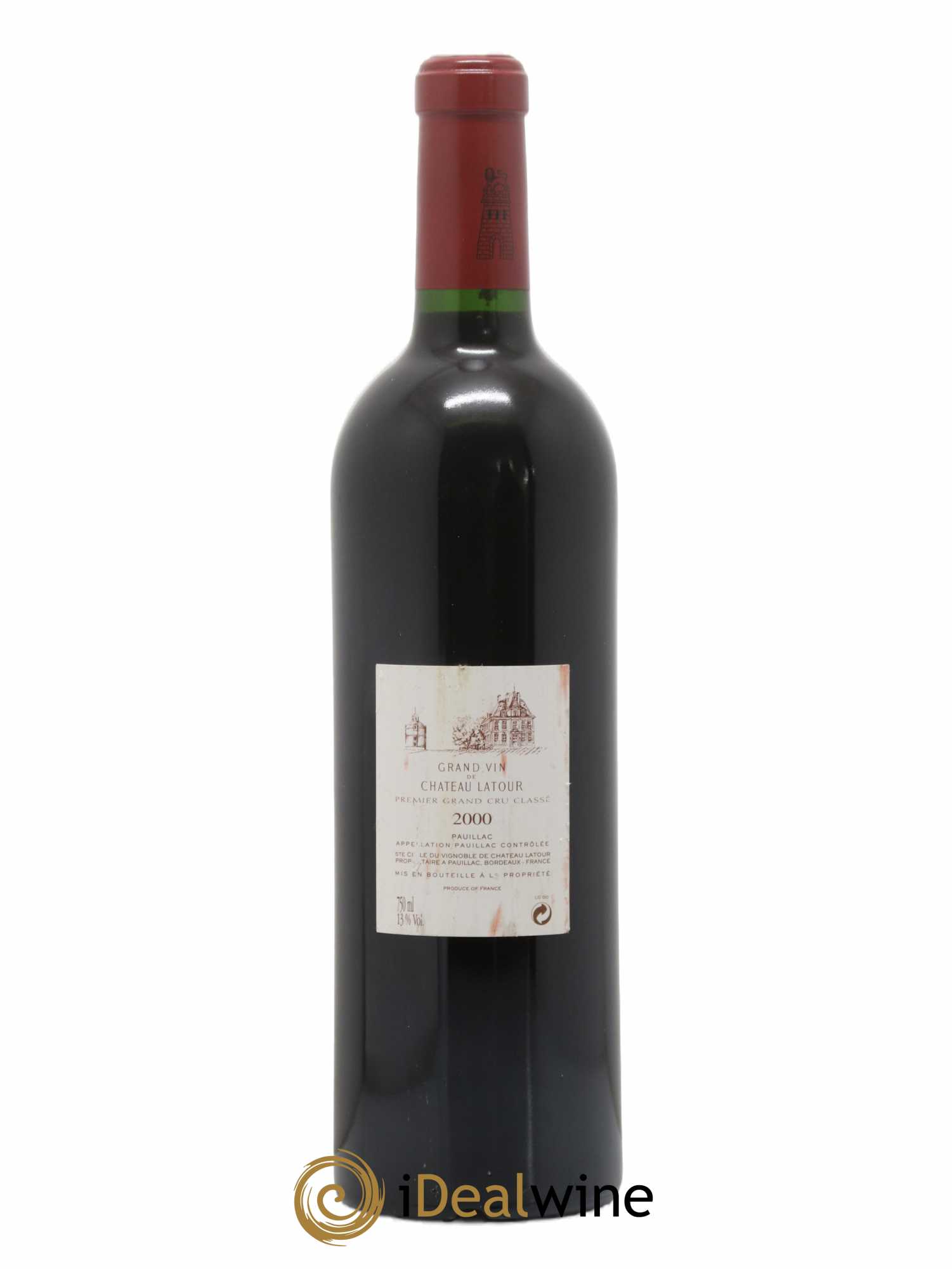 Château Latour 1er Grand Cru Classé 2000 - Lot de 1 bouteille - 1