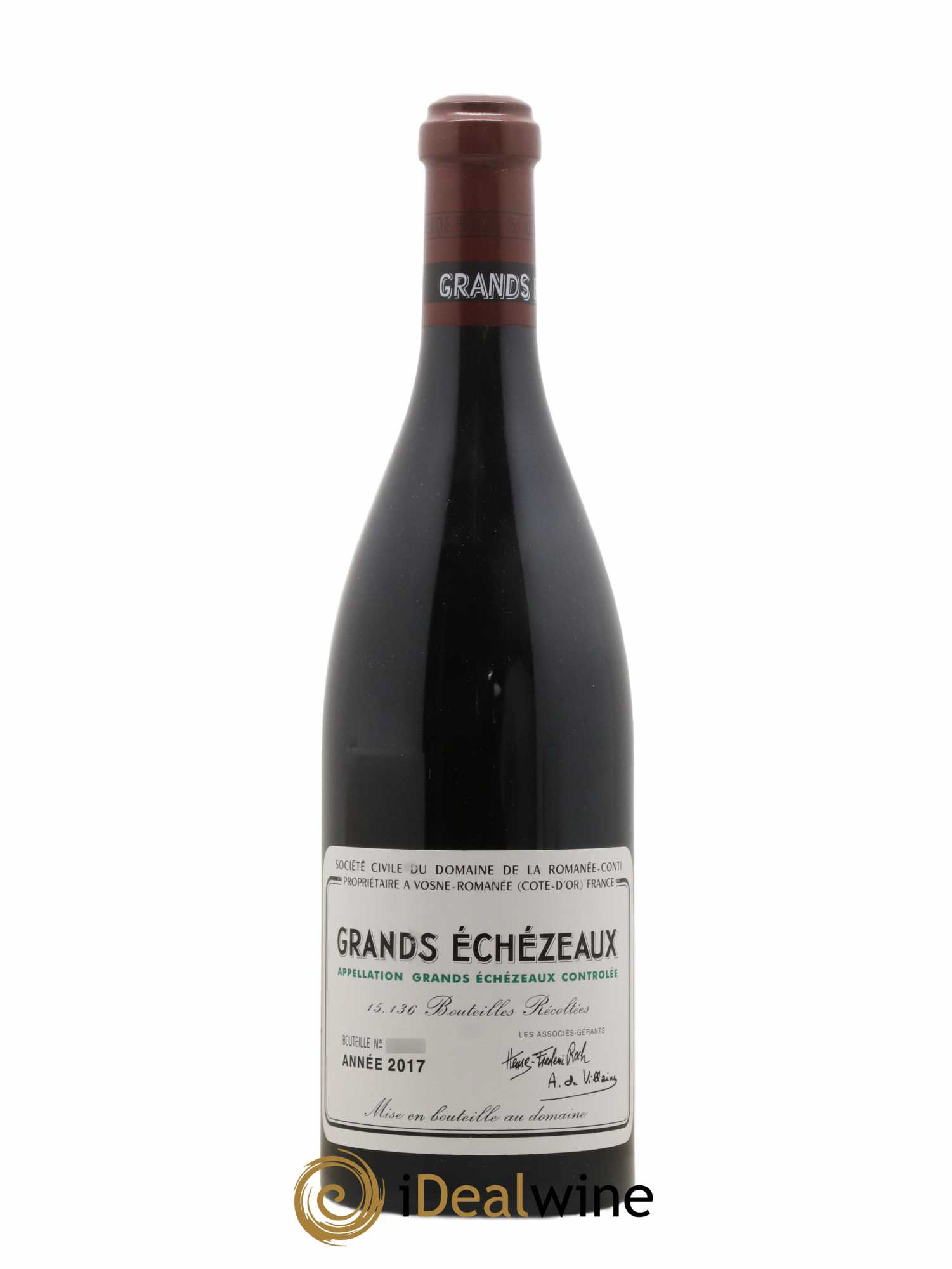 Grands-Echezeaux Grand Cru Domaine de la Romanée-Conti 2017 - Lot of 1 bottle - 0