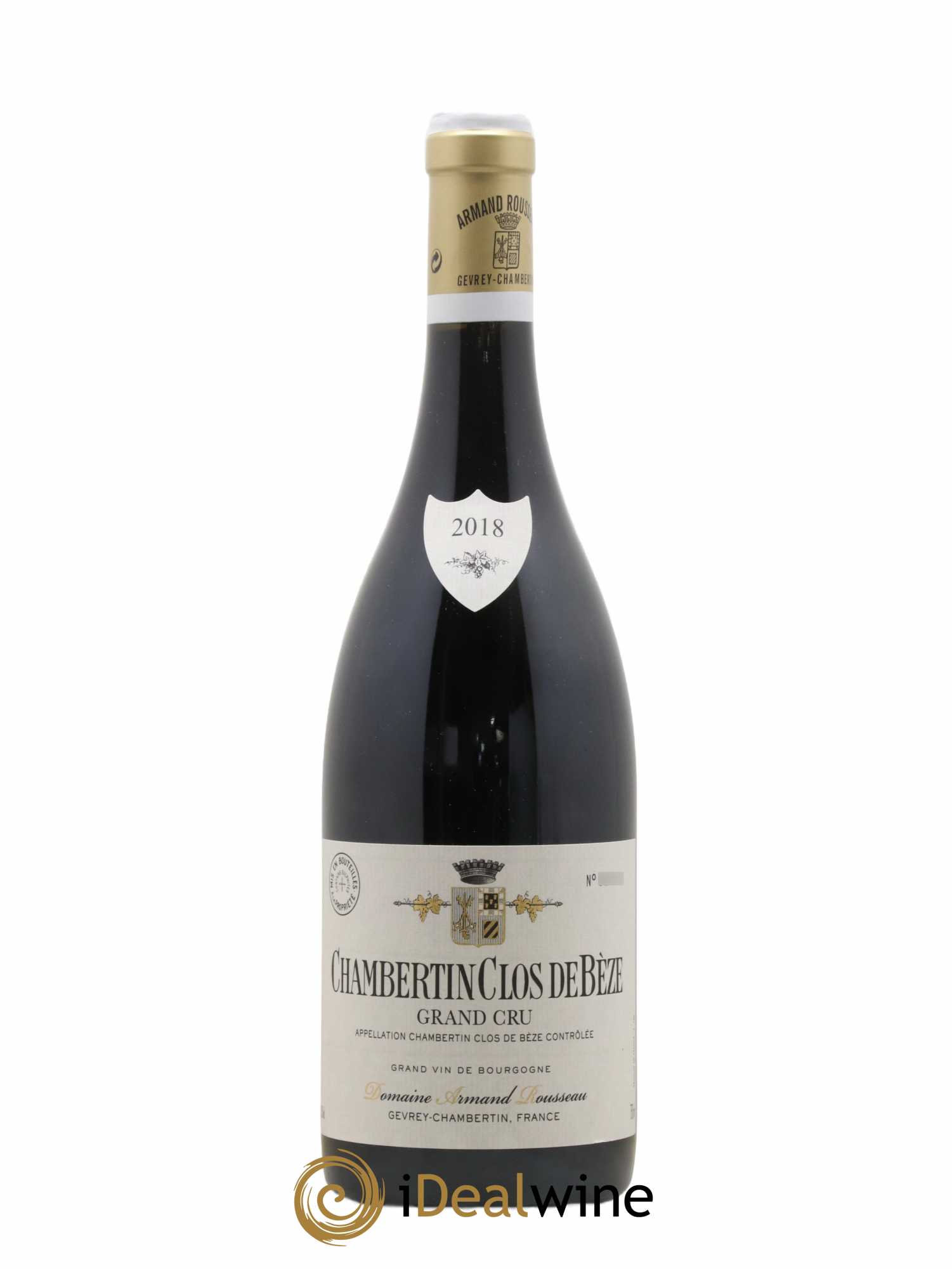 Chambertin Clos de Bèze Grand Cru Armand Rousseau (Domaine) 2018 - Lot de 1 bouteille - 0