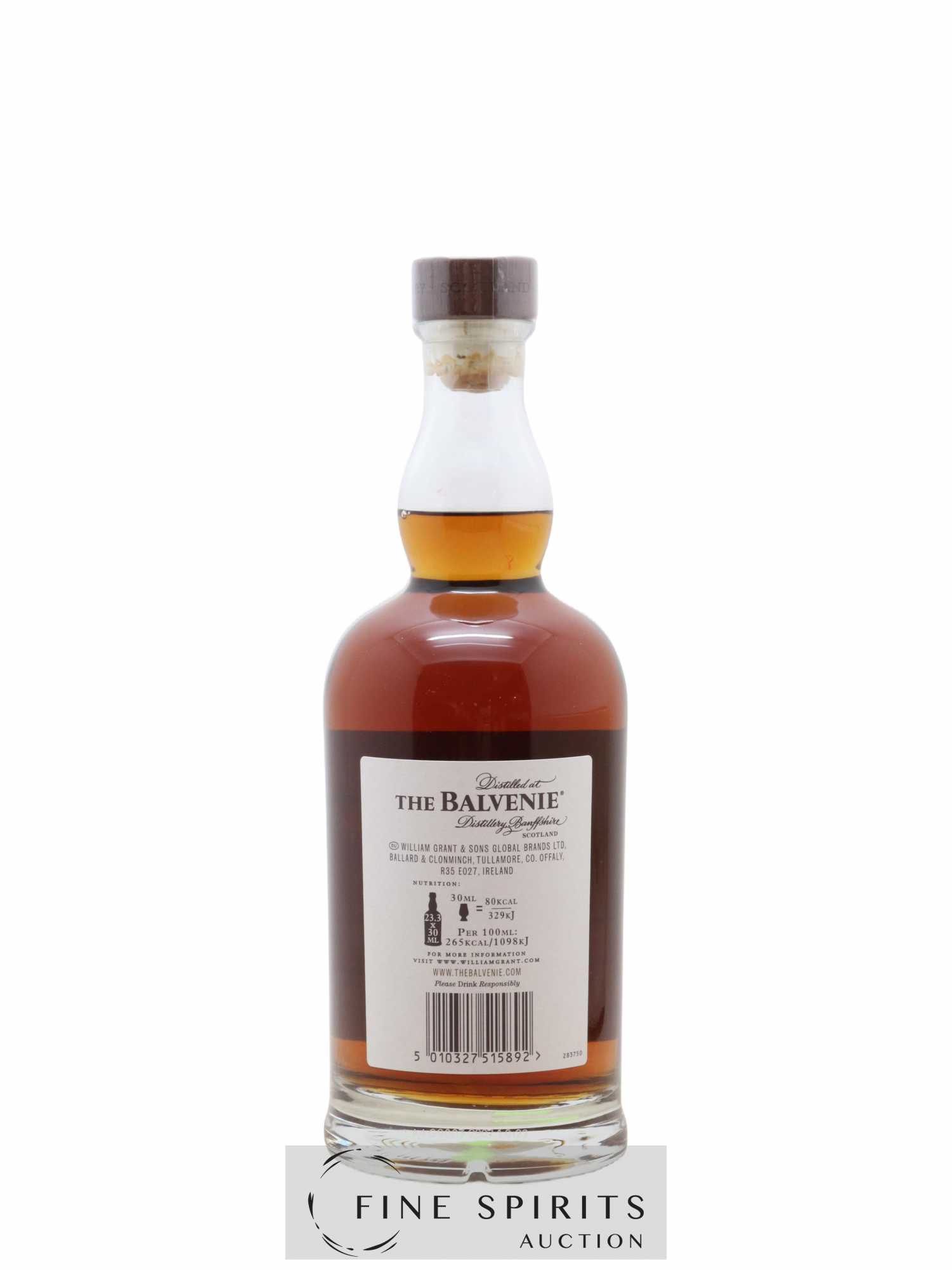 Balvenie (The) 25 years Of. - Lot de 1 bouteille - 2