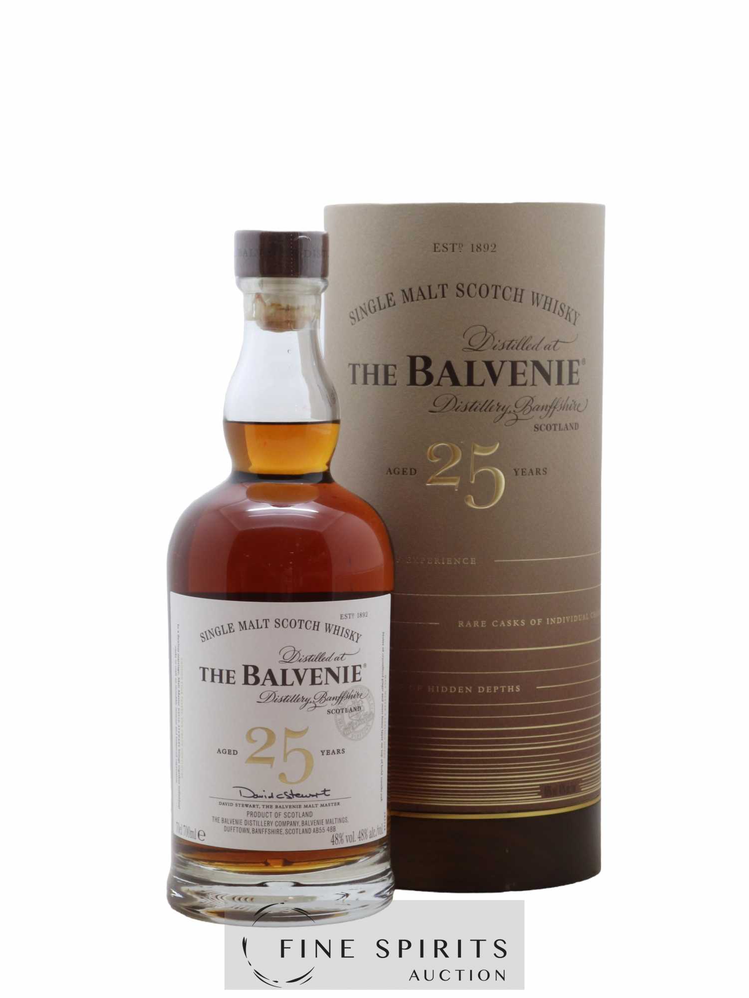 Balvenie (The) 25 years Of. - Lot de 1 bouteille - 0