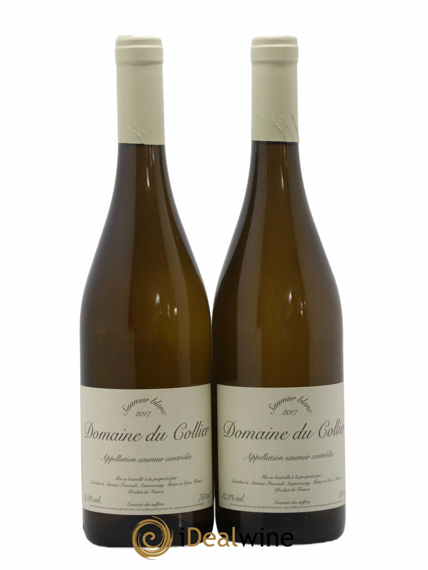 Saumur Domaine du Collier 2017 - Lot de 2 bouteilles - 0