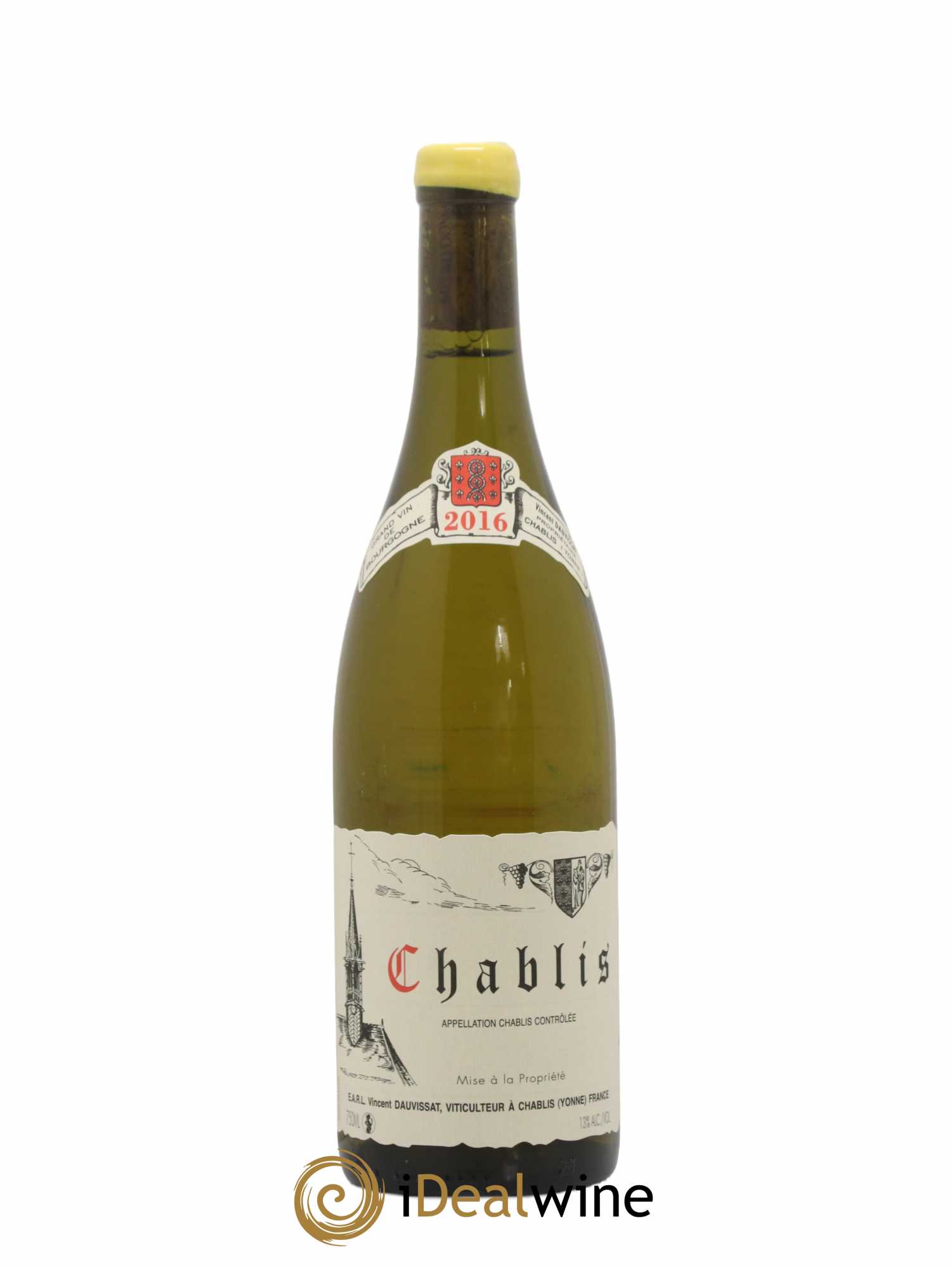 Chablis Vincent Dauvissat (Domaine) 2016 - Lot de 1 bouteille - 0