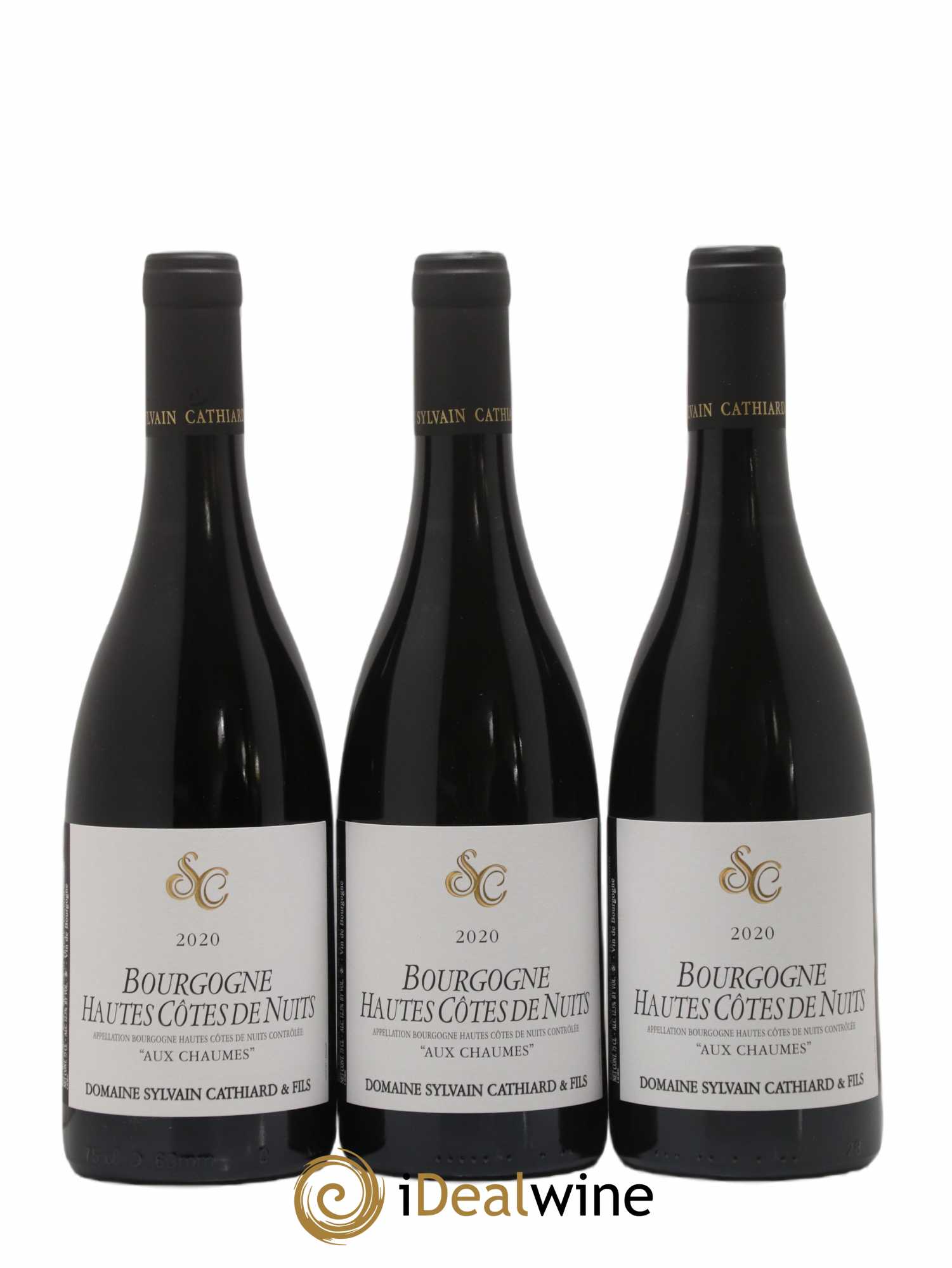 Hautes-Côtes de Nuits Aux Chaumes Sylvain Cathiard & Fils 2020 - Lot de 3 bouteilles - 0