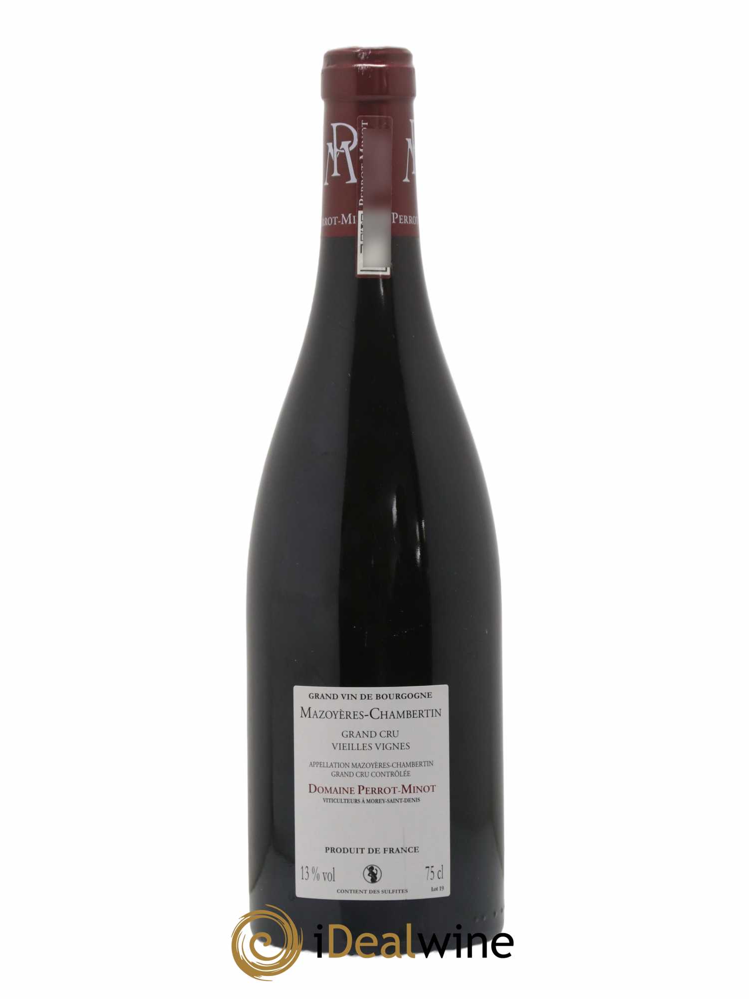 Mazoyères-Chambertin Grand Cru Vieilles Vignes Perrot-Minot 2016 - Lot de 1 bouteille - 1