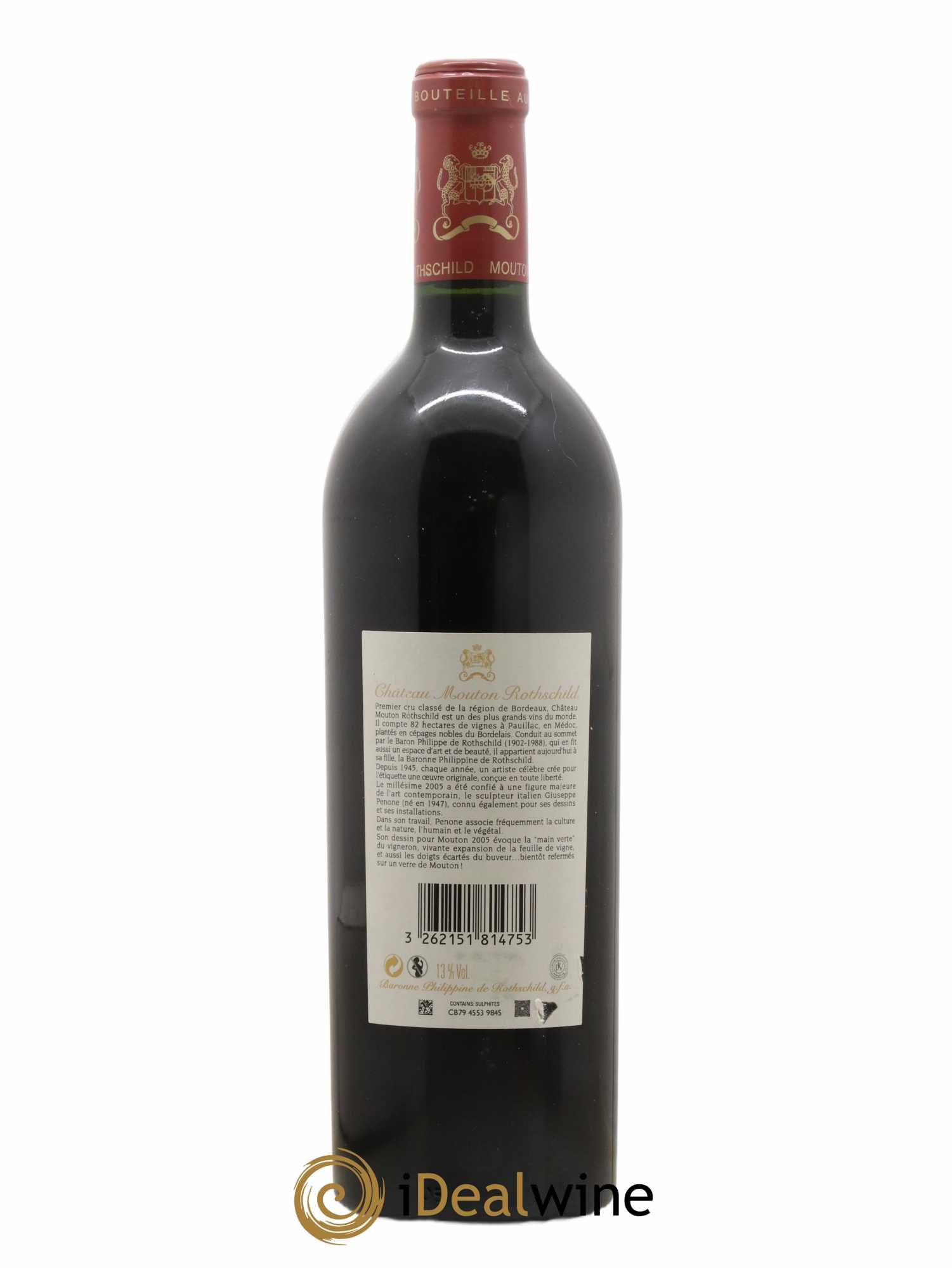 Château Mouton Rothschild 1er Grand Cru Classé 2005 - Posten von 1 Flasche - 1
