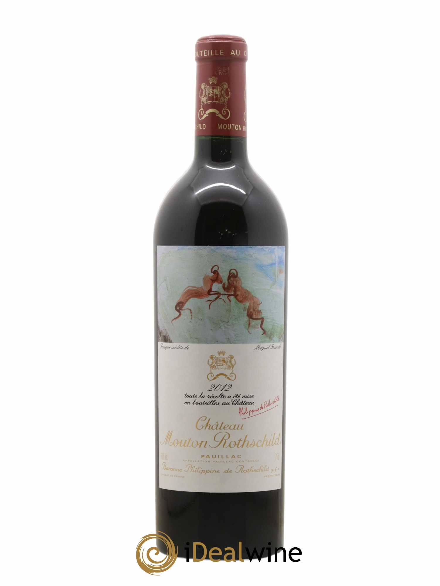 Château Mouton Rothschild 1er Grand Cru Classé 2012 - Lot of 1 bottle - 0
