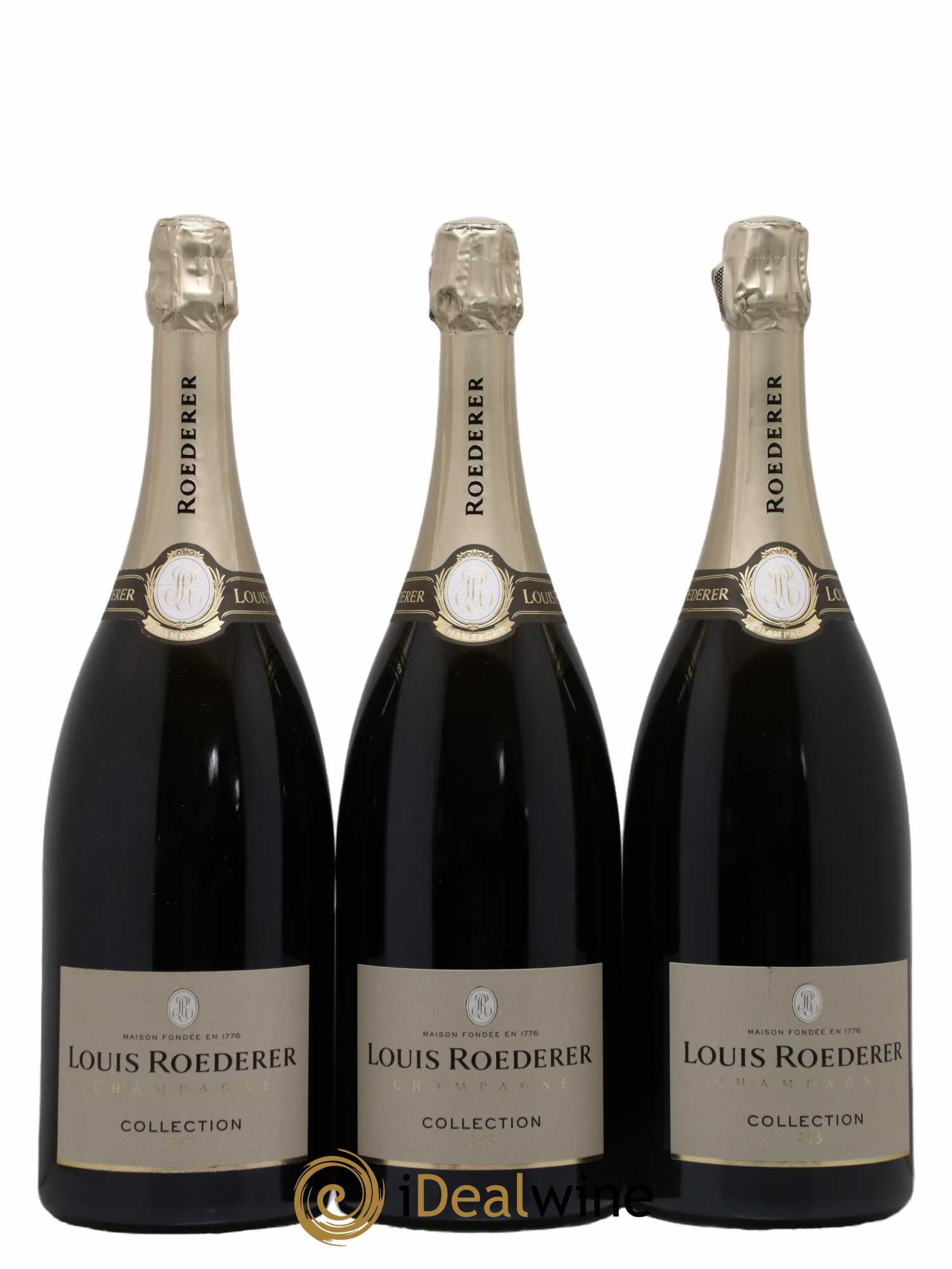 Collection 243 Brut Louis Roederer Brut - Lot de 3 magnums - 0