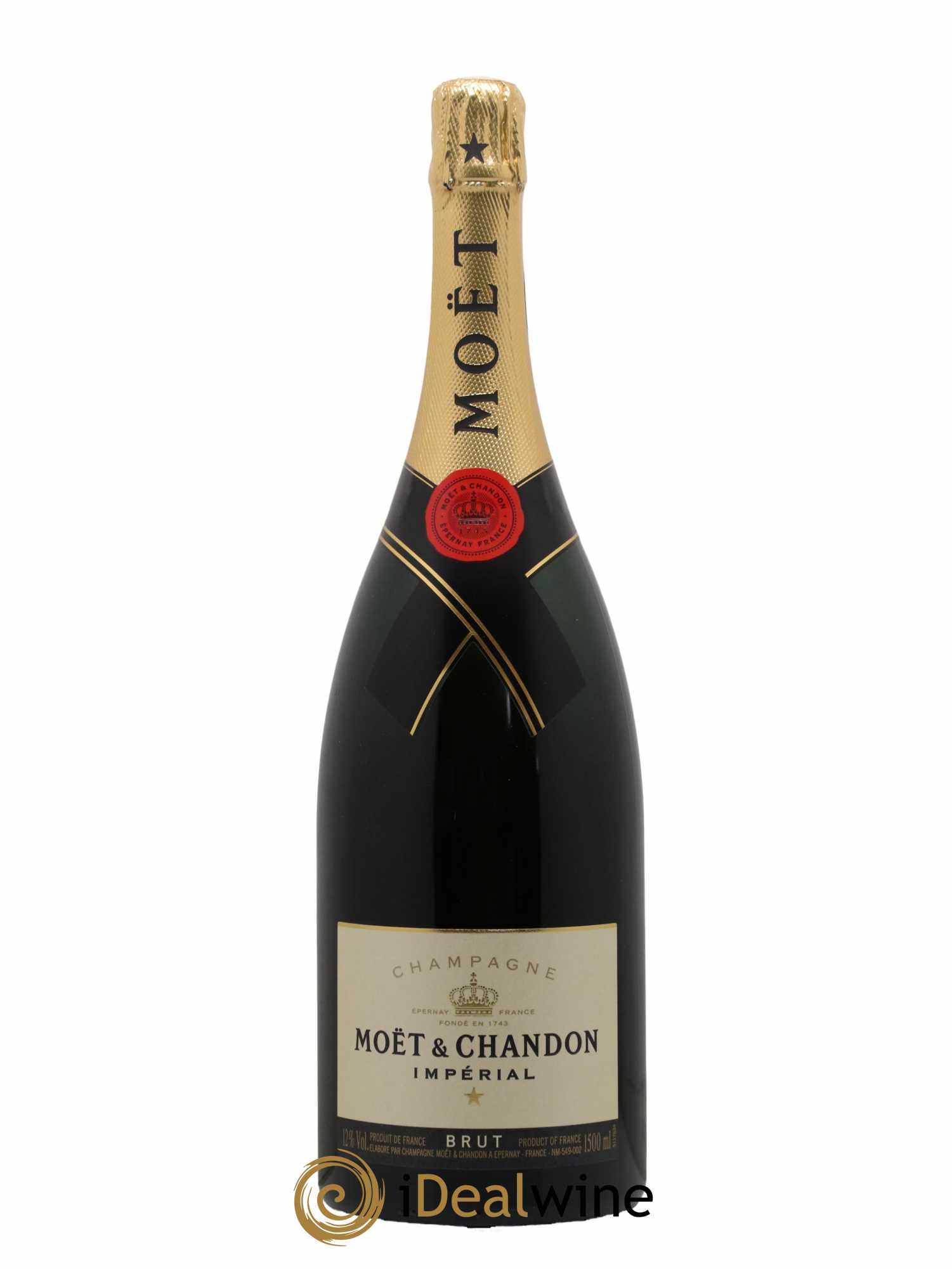 Impérial Brut Moët et Chandon - Lot de 1 magnum - 0