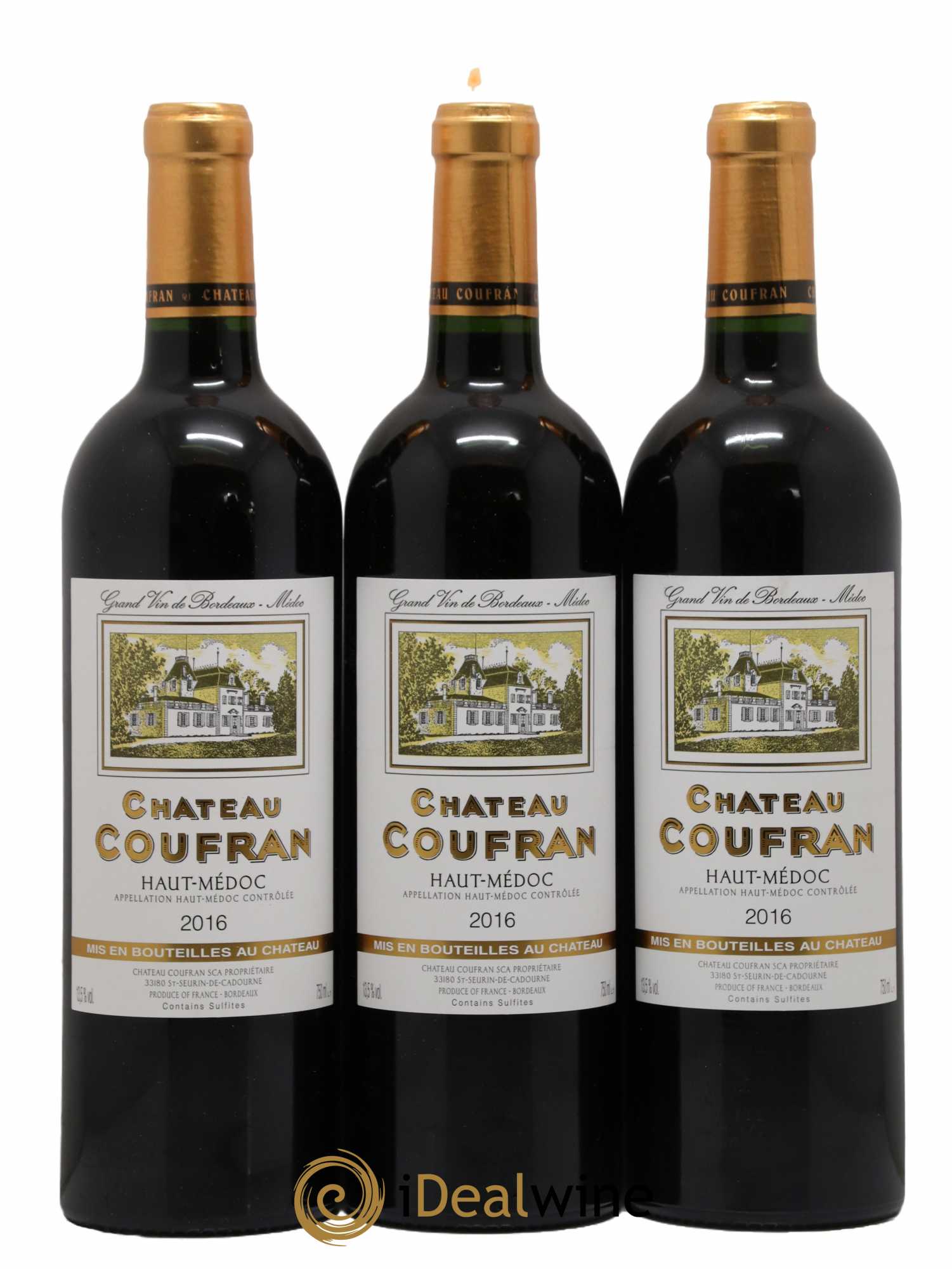 Château Coufran Cru Bourgeois 2016 - Lot de 12 bouteilles - 2
