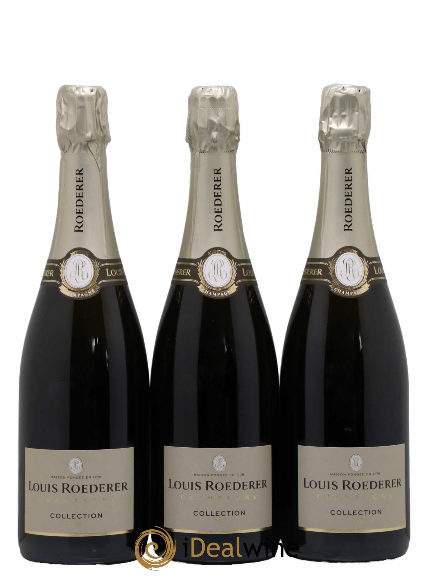 Collection 243 Brut Louis Roederer - Lot de 3 bouteilles - 0