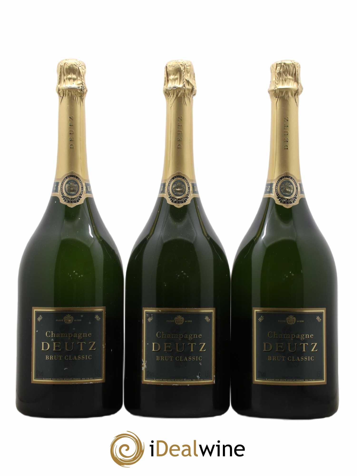 Brut Classic Deutz - Lot de 3 magnums - 0