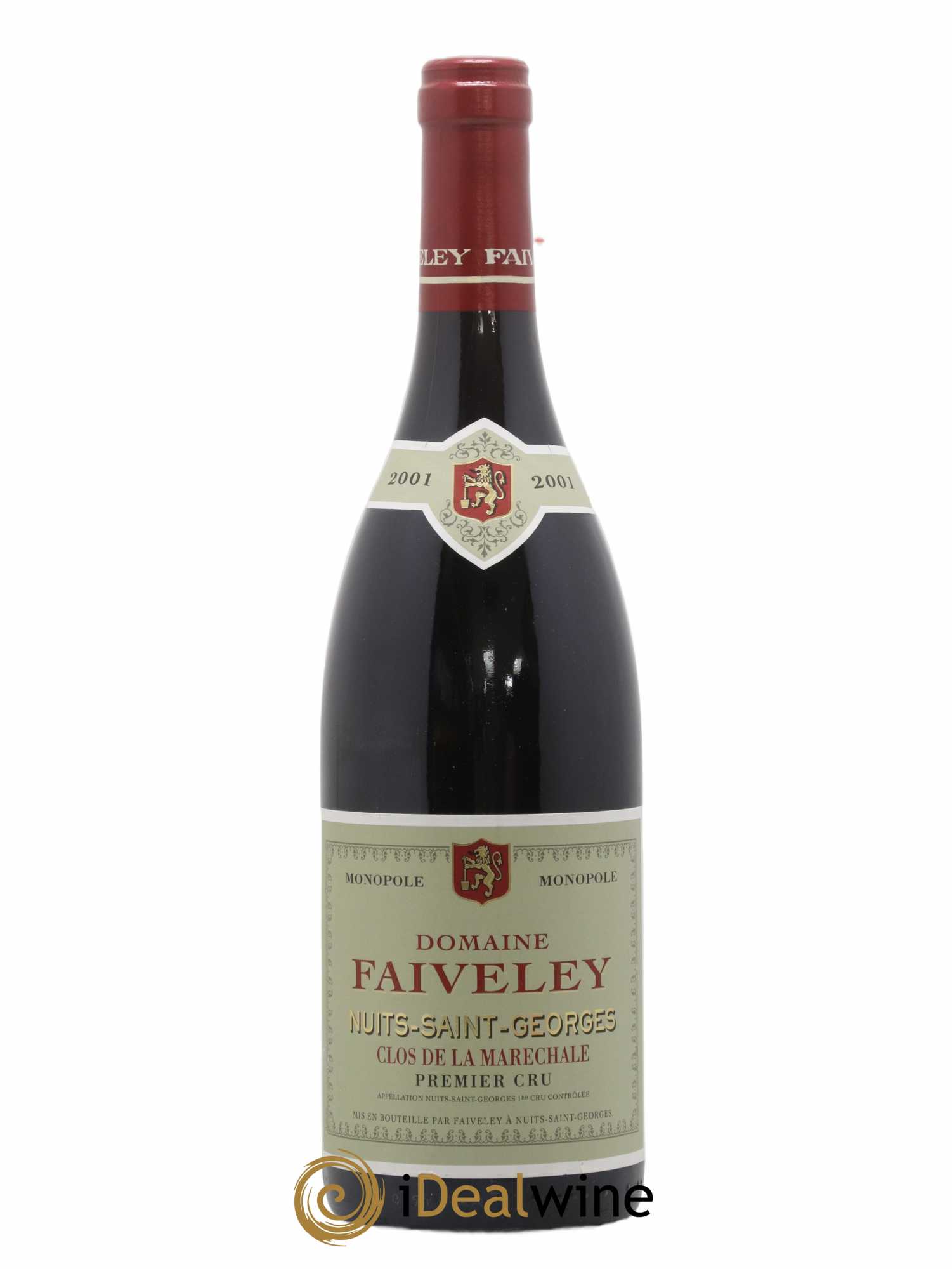 Nuits-Saint-Georges 1er Cru Clos de la Maréchale Faiveley 2001 - Lot de 1 bouteille - 0