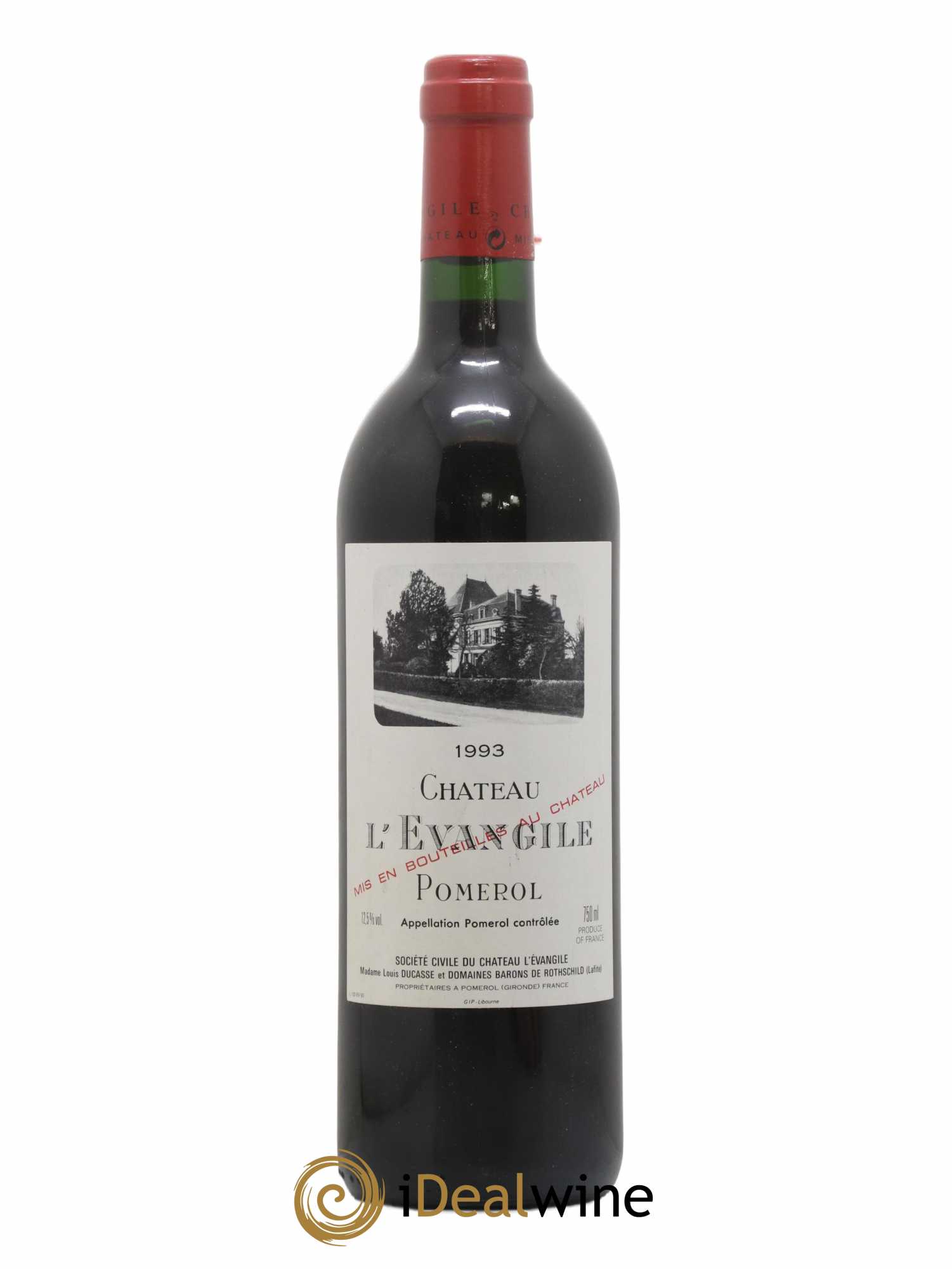 Château l' Évangile 1993 - Lot de 1 bouteille - 0