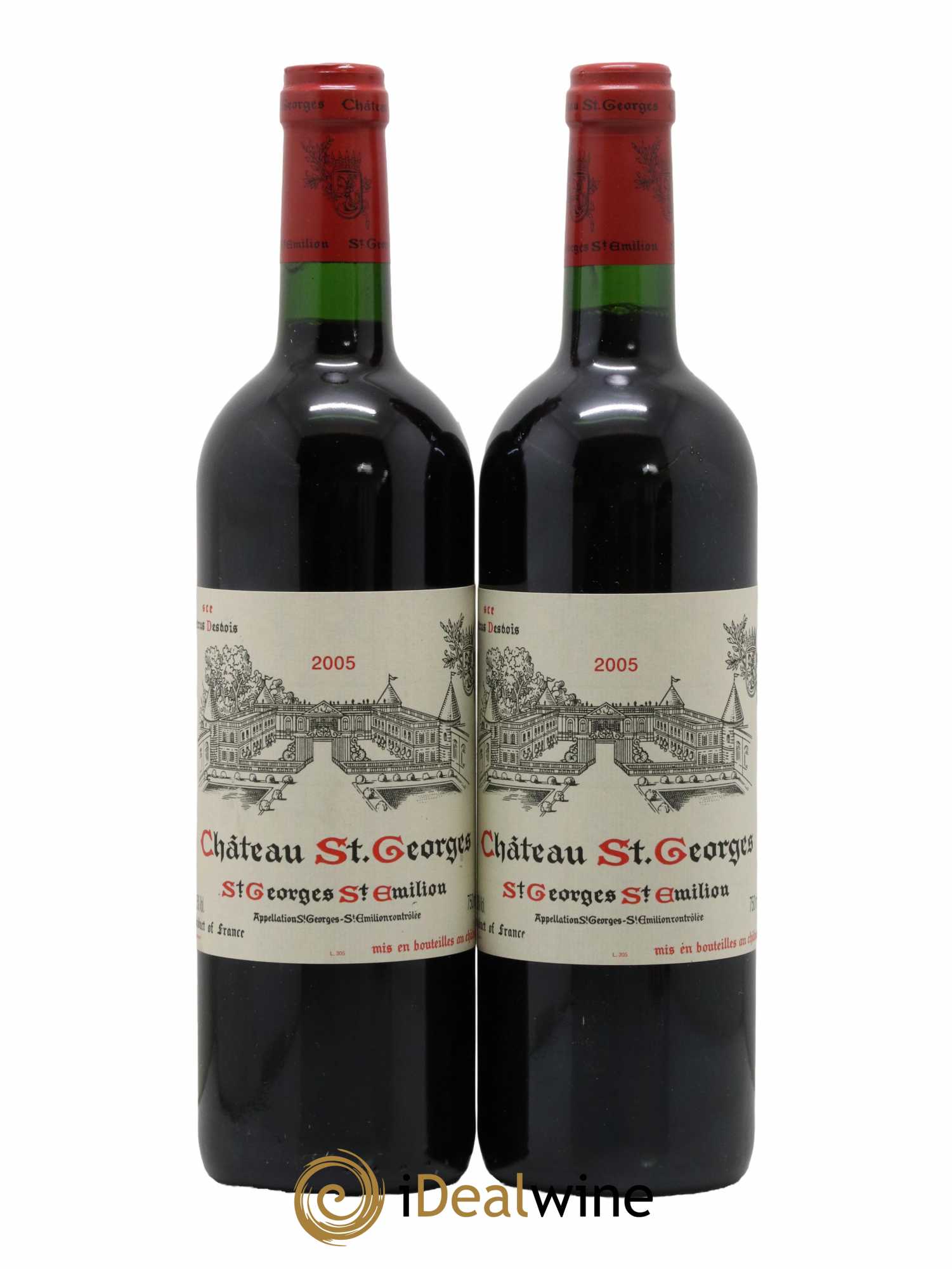 Château Saint-Georges 2005 - Lot de 2 bouteilles - 0
