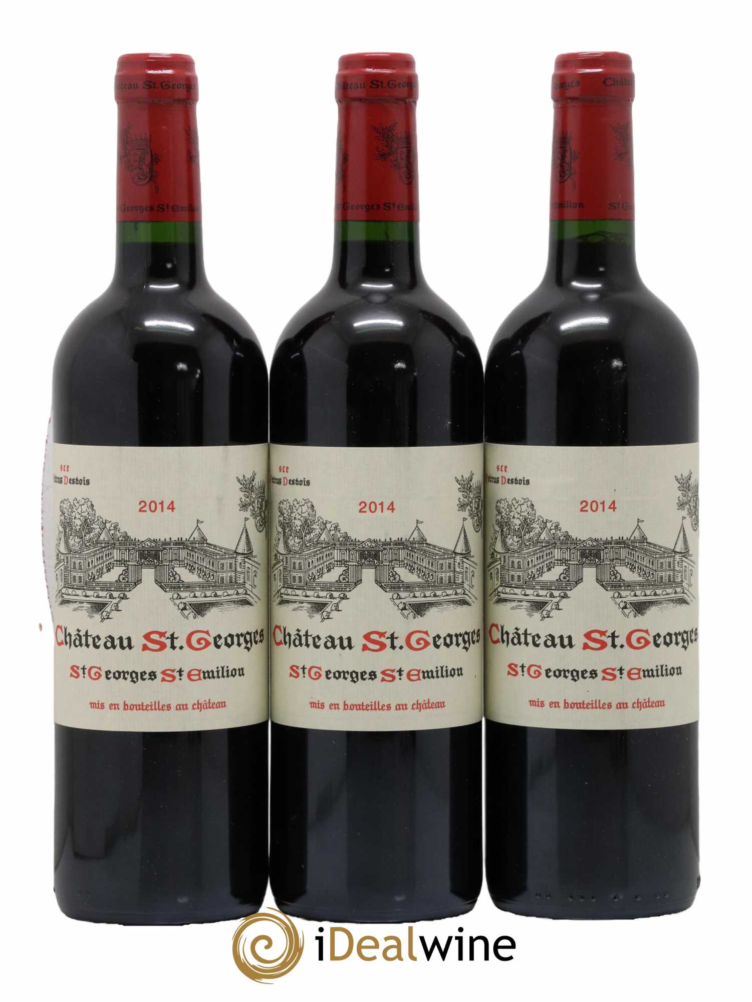 Château Saint-Georges 2014 - Lot de 3 bouteilles - 0