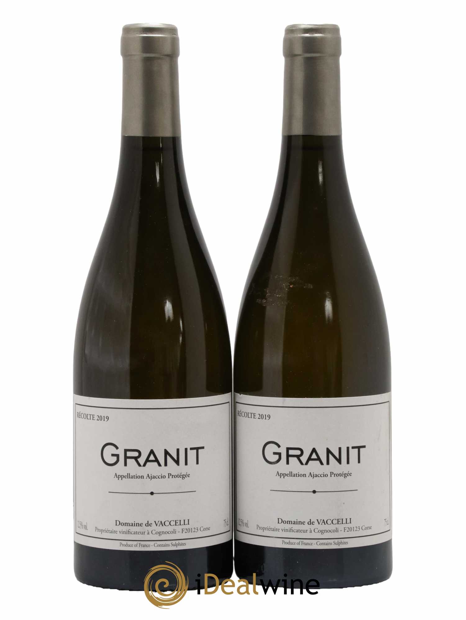 Ajaccio Granit Vaccelli 2015 - Lot de 2 bouteilles - 0