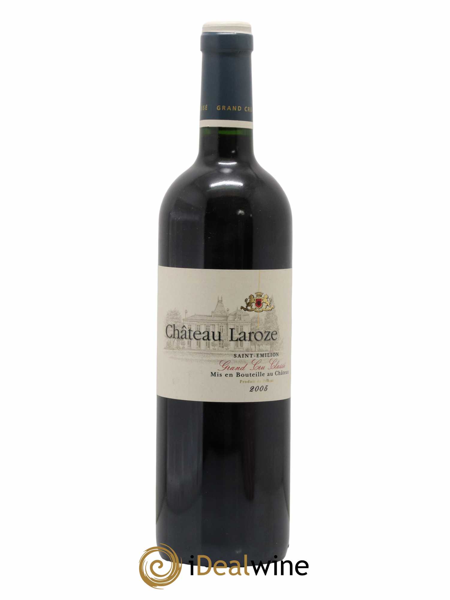 Château Laroze Grand Cru Classé 2005 - Lot de 1 bouteille - 0