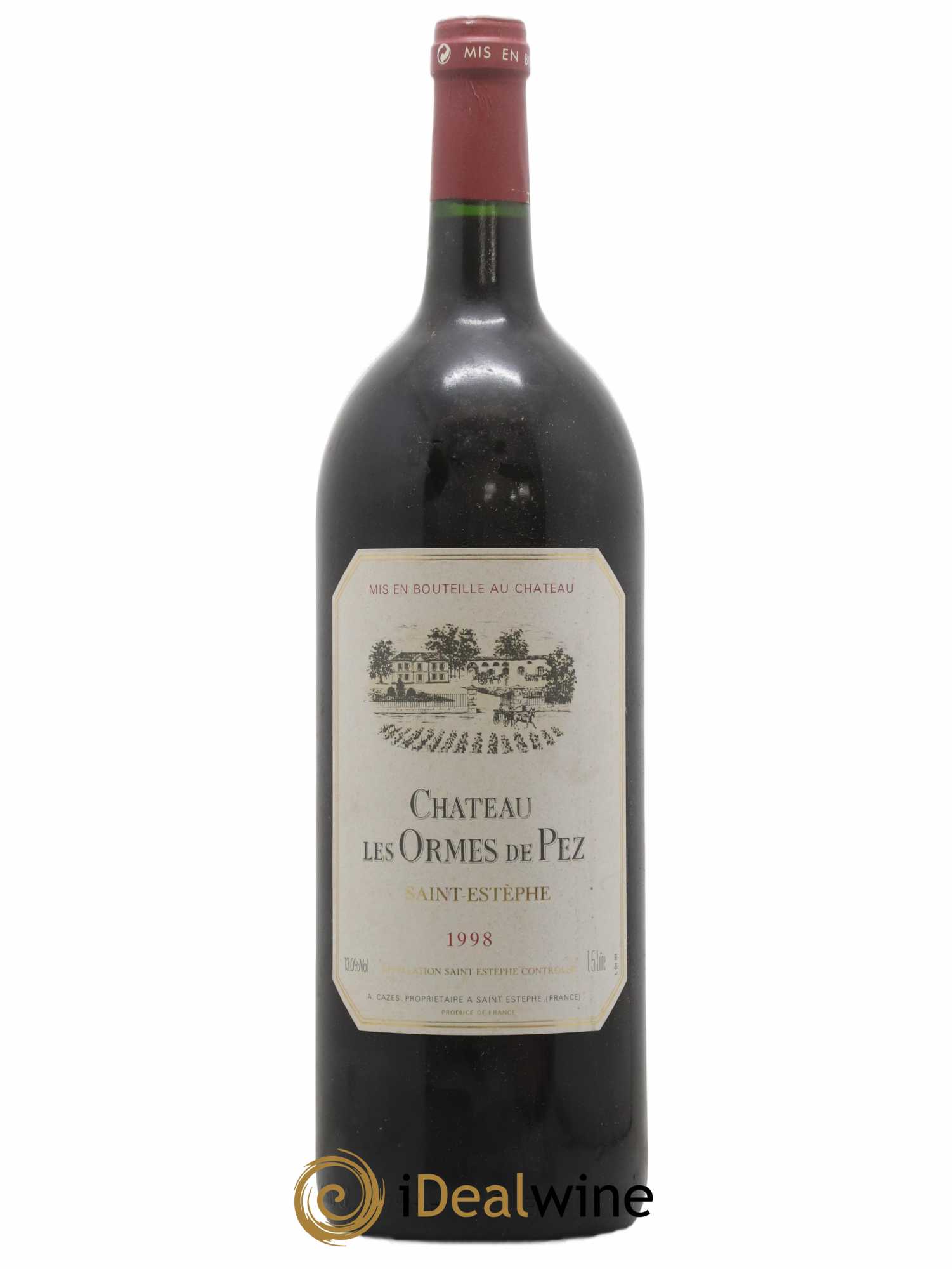 Château les Ormes de Pez 1998 - Lot de 1 magnum - 0
