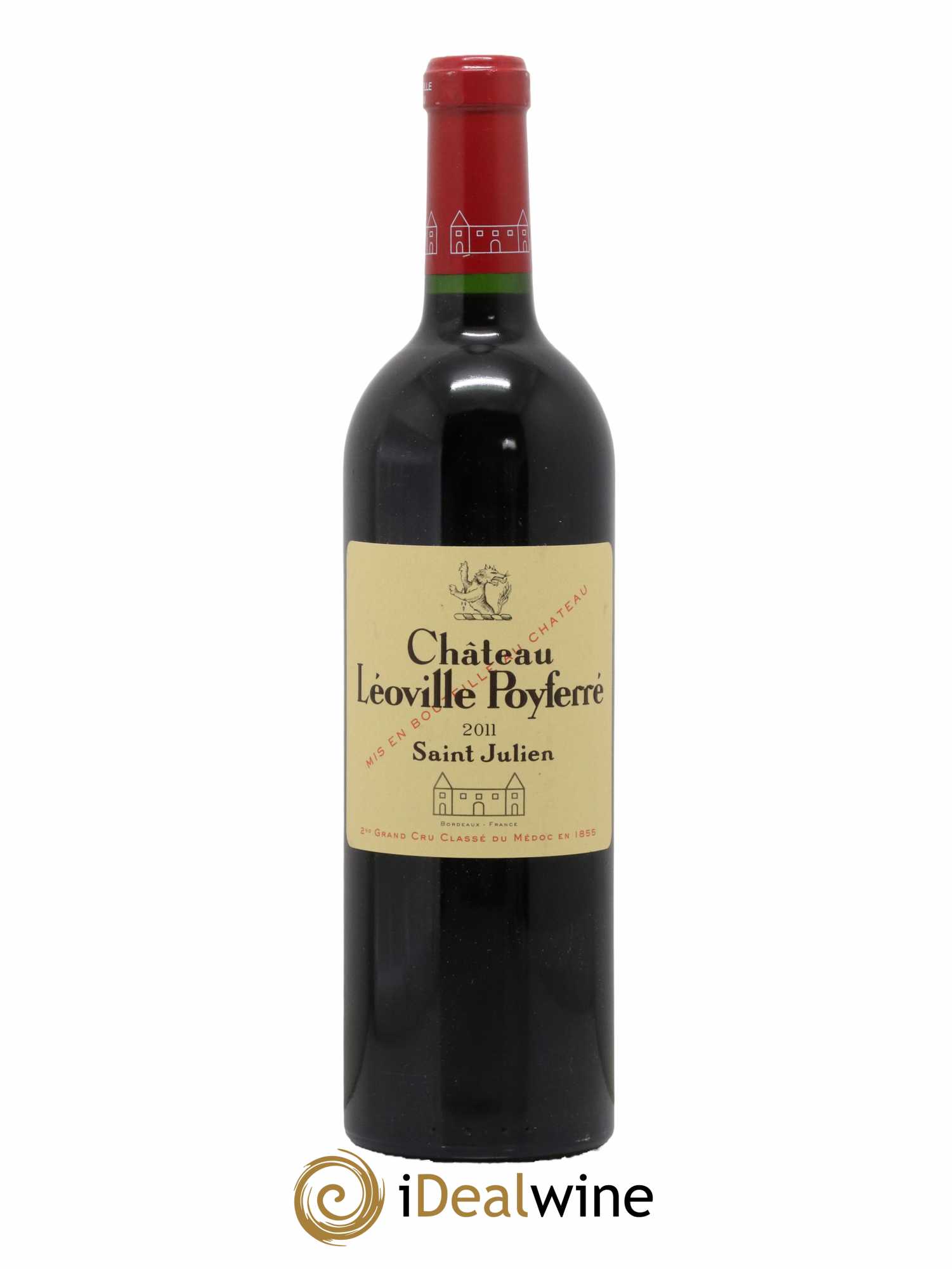 Château Léoville Poyferré 2ème Grand Cru Classé 2011 - Lot de 1 bouteille - 0