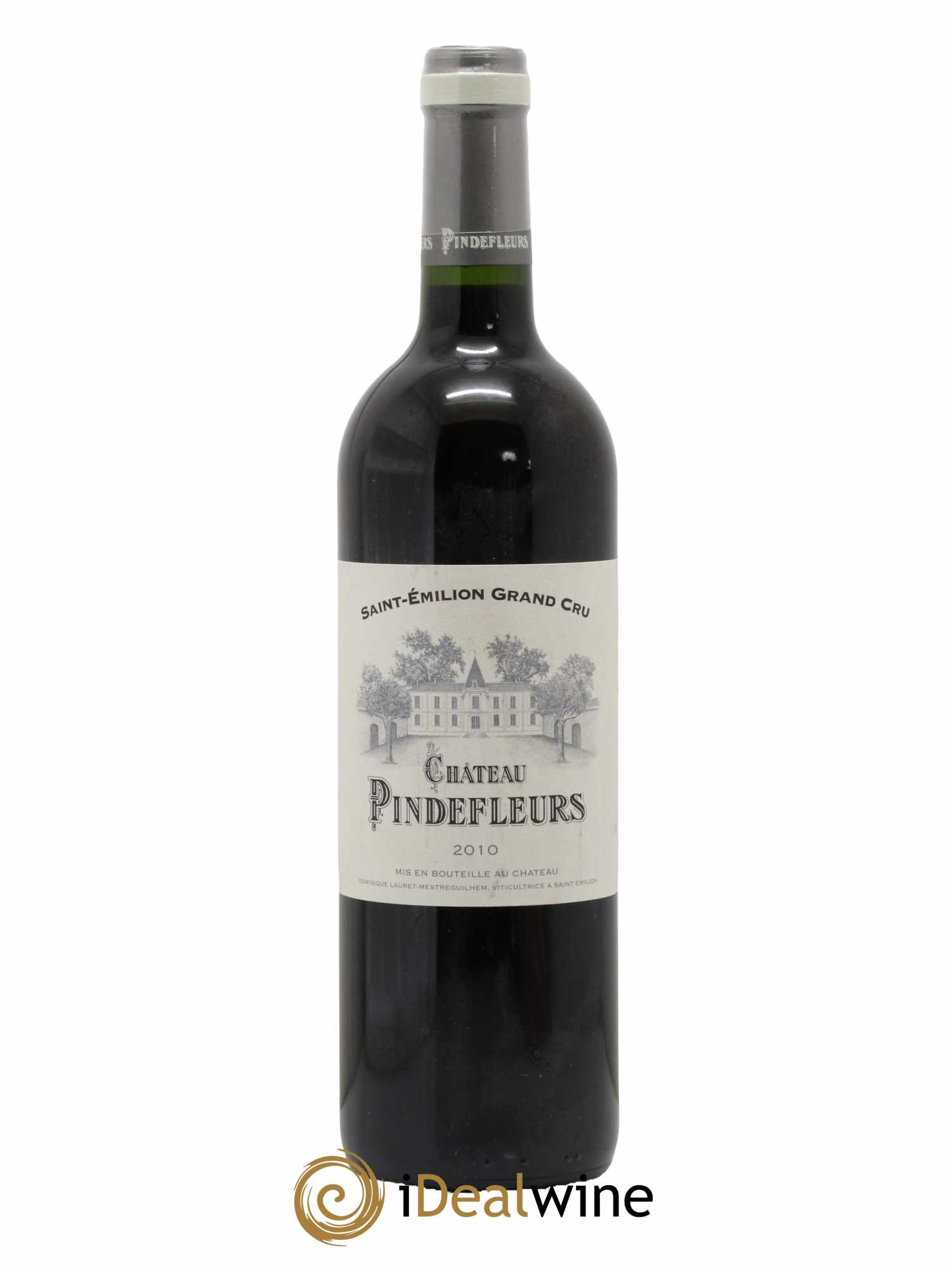 Saint-Émilion Grand Cru Pindefleurs 2010 - Lot de 1 bouteille - 0