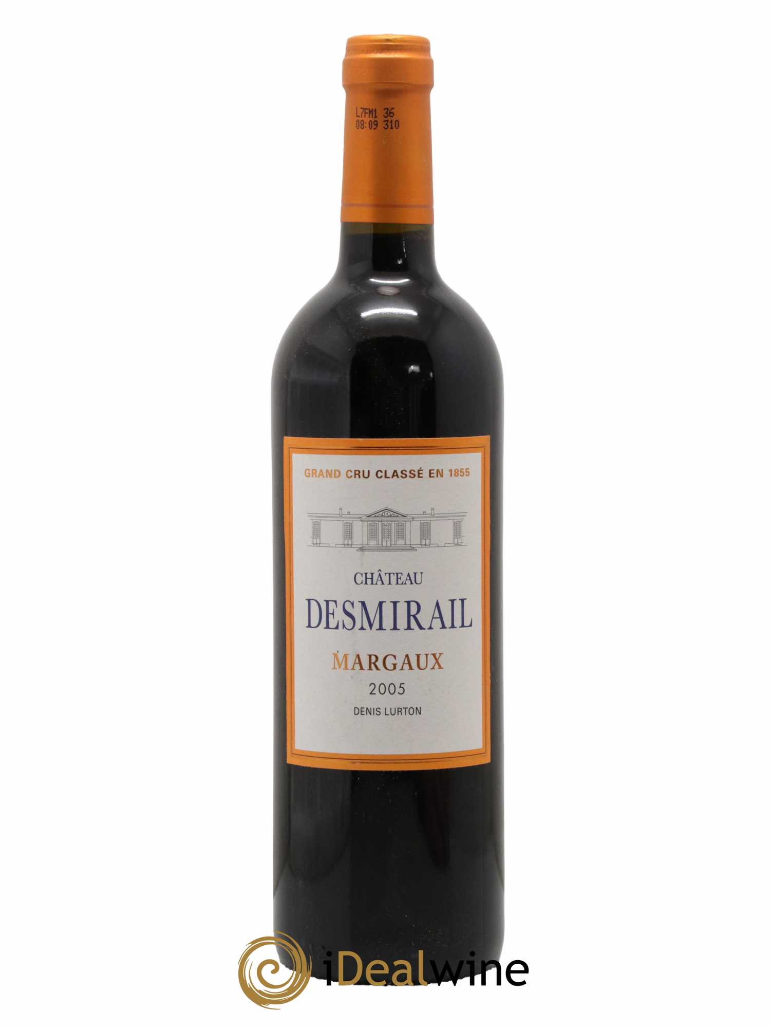 Château Desmirail 3ème Grand Cru Classé 2005 - Lot de 1 bouteille - 0