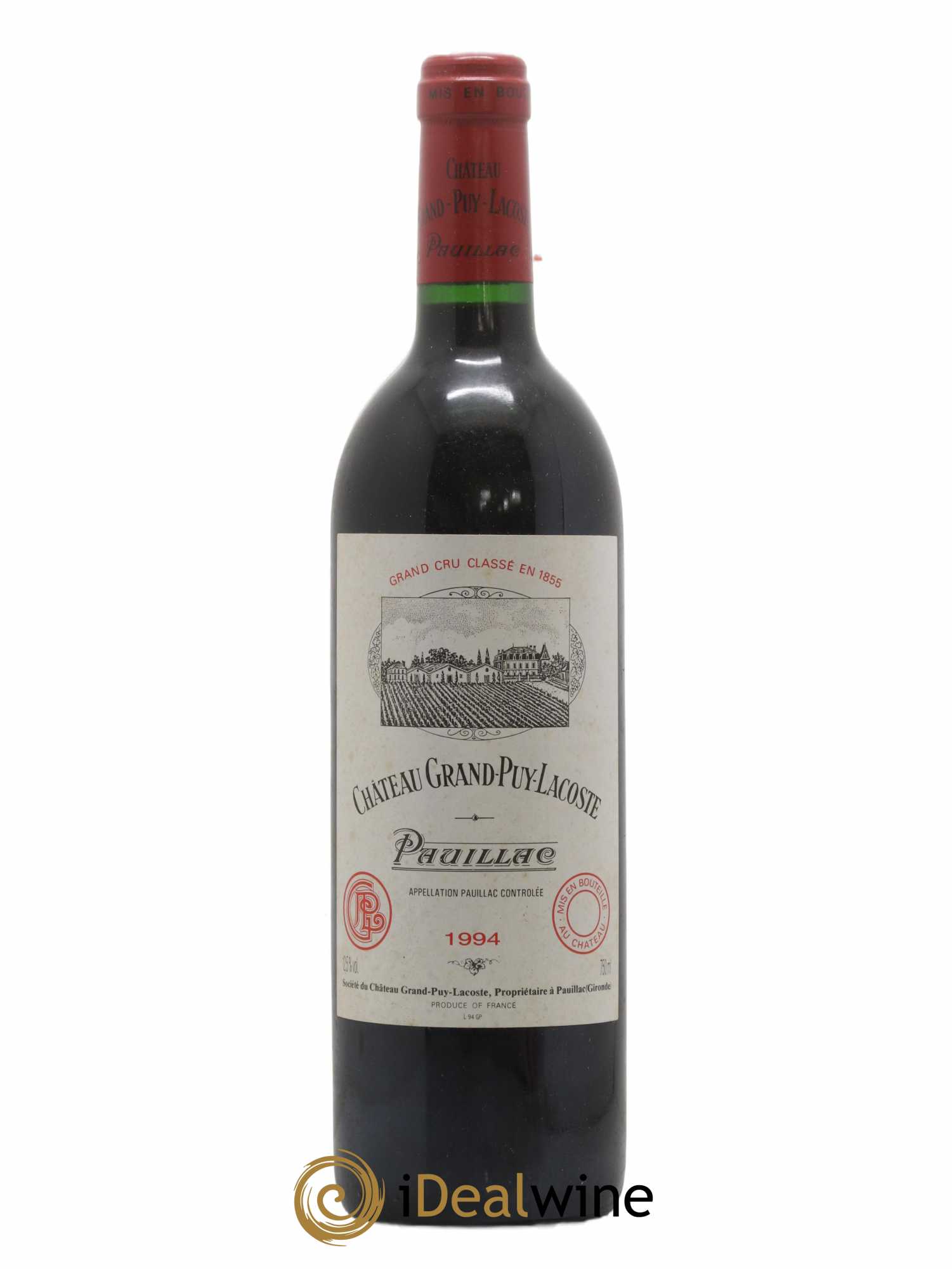 Château Grand Puy Lacoste 5ème Grand Cru Classé 1994 - Lot de 1 bouteille - 0