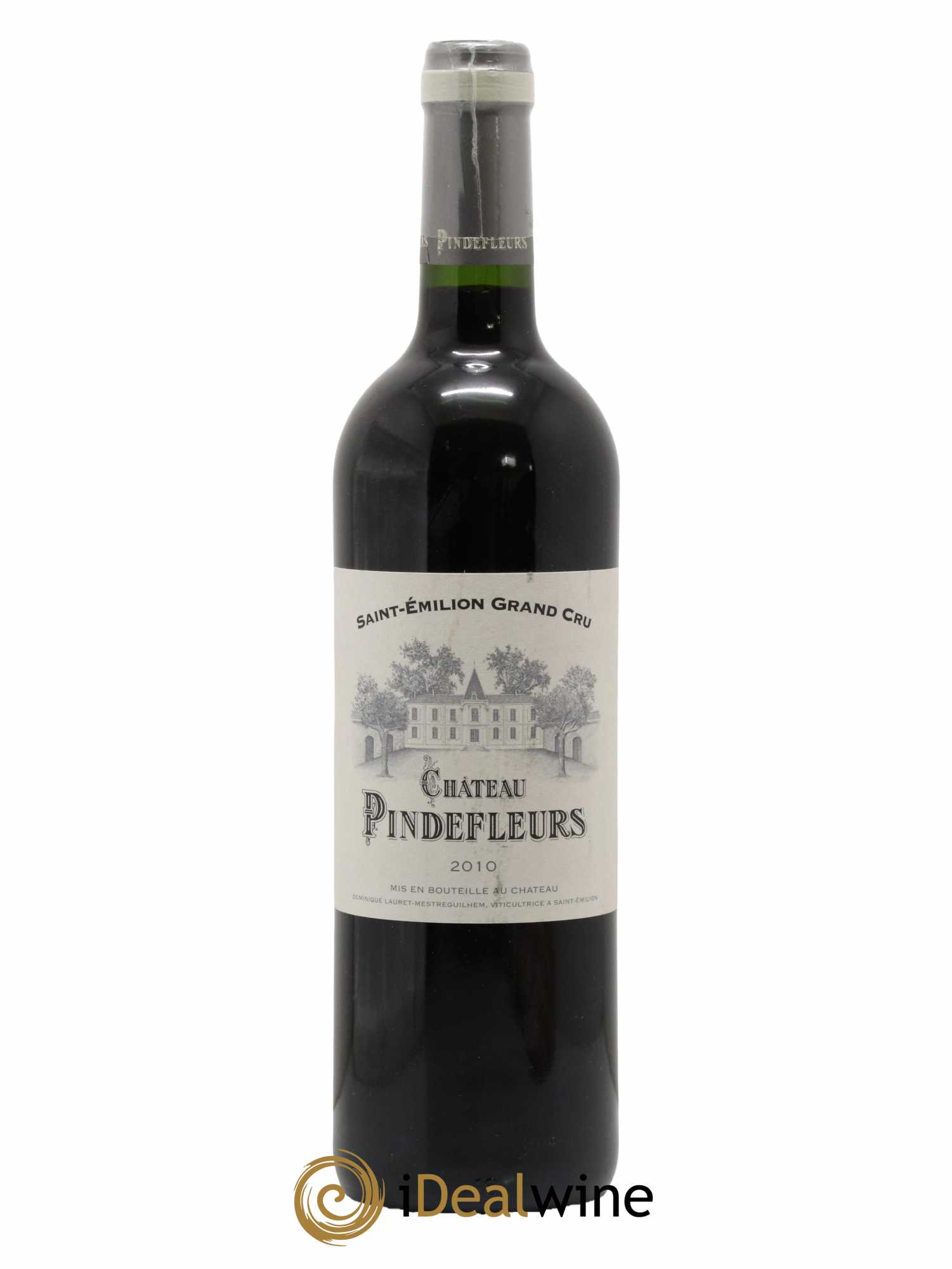 Saint-Émilion Grand Cru Pindefleurs 2010 - Lot de 1 bouteille - 0