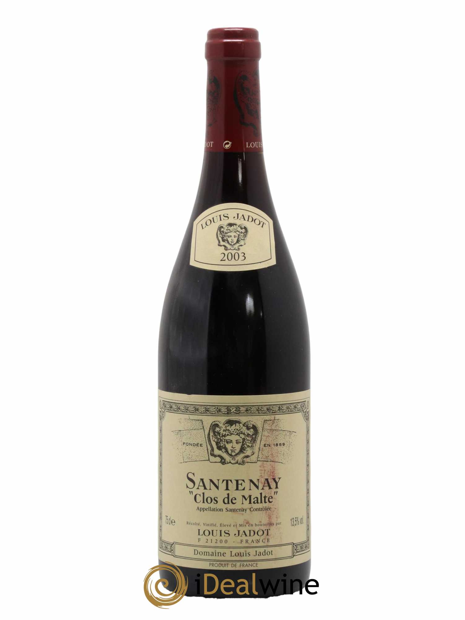 Santenay Clos de Malte Maison Louis Jadot 2003 - Lot de 1 bouteille - 0
