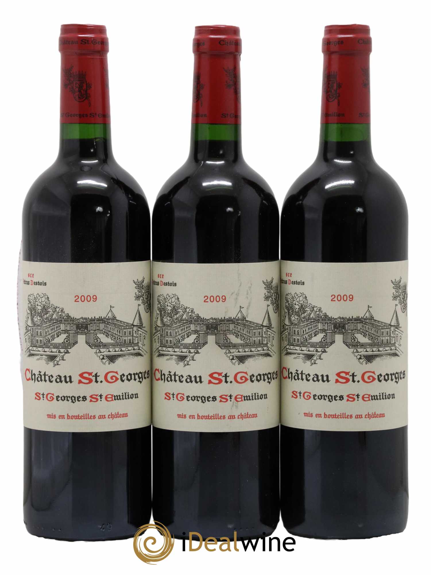 Château Saint-Georges 2009 - Lot de 3 bouteilles - 0
