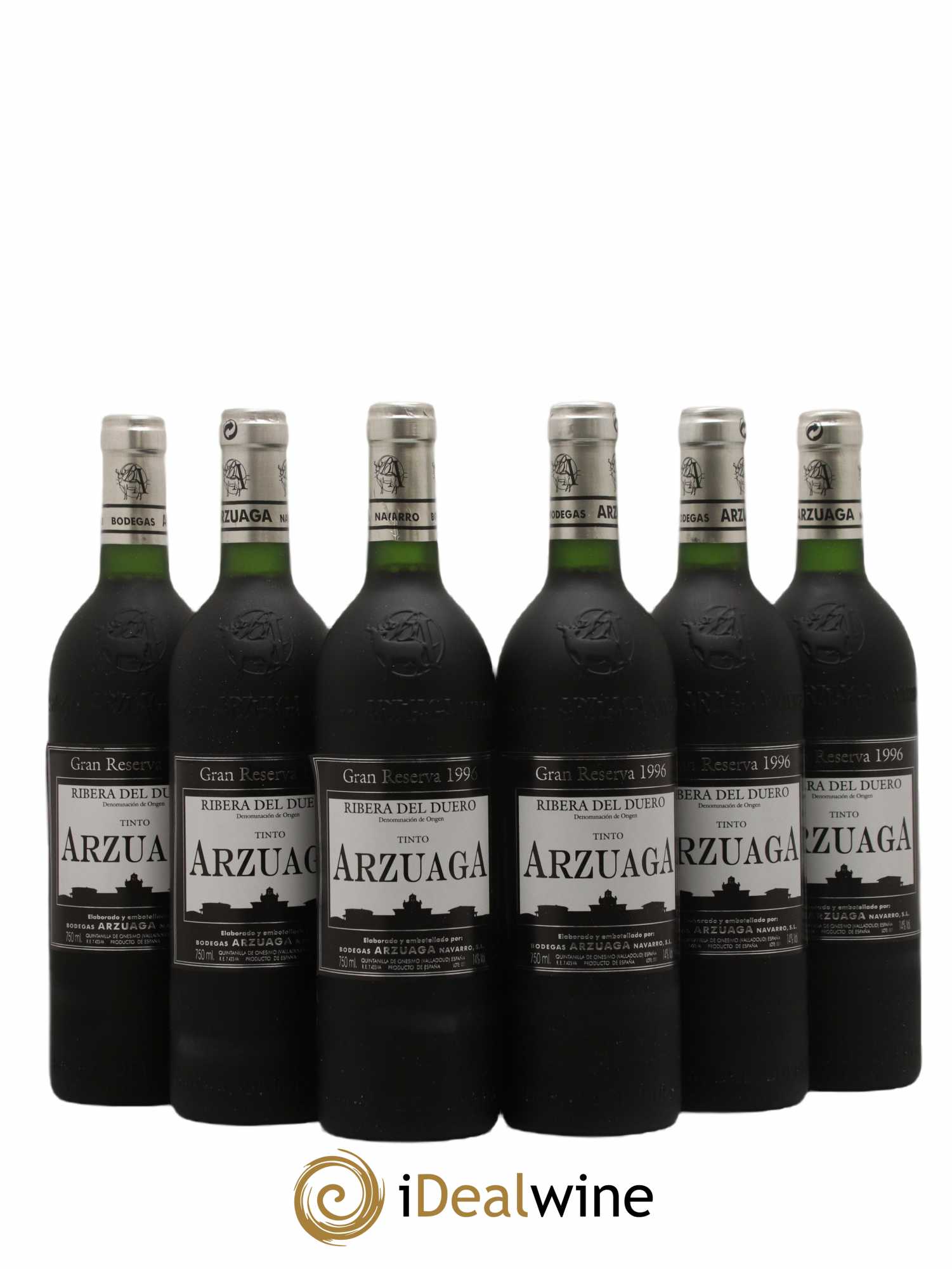 Ribera Del Duero DO Arzuaga Gran Reserva 1996 - Lot of 6 bottles - 0