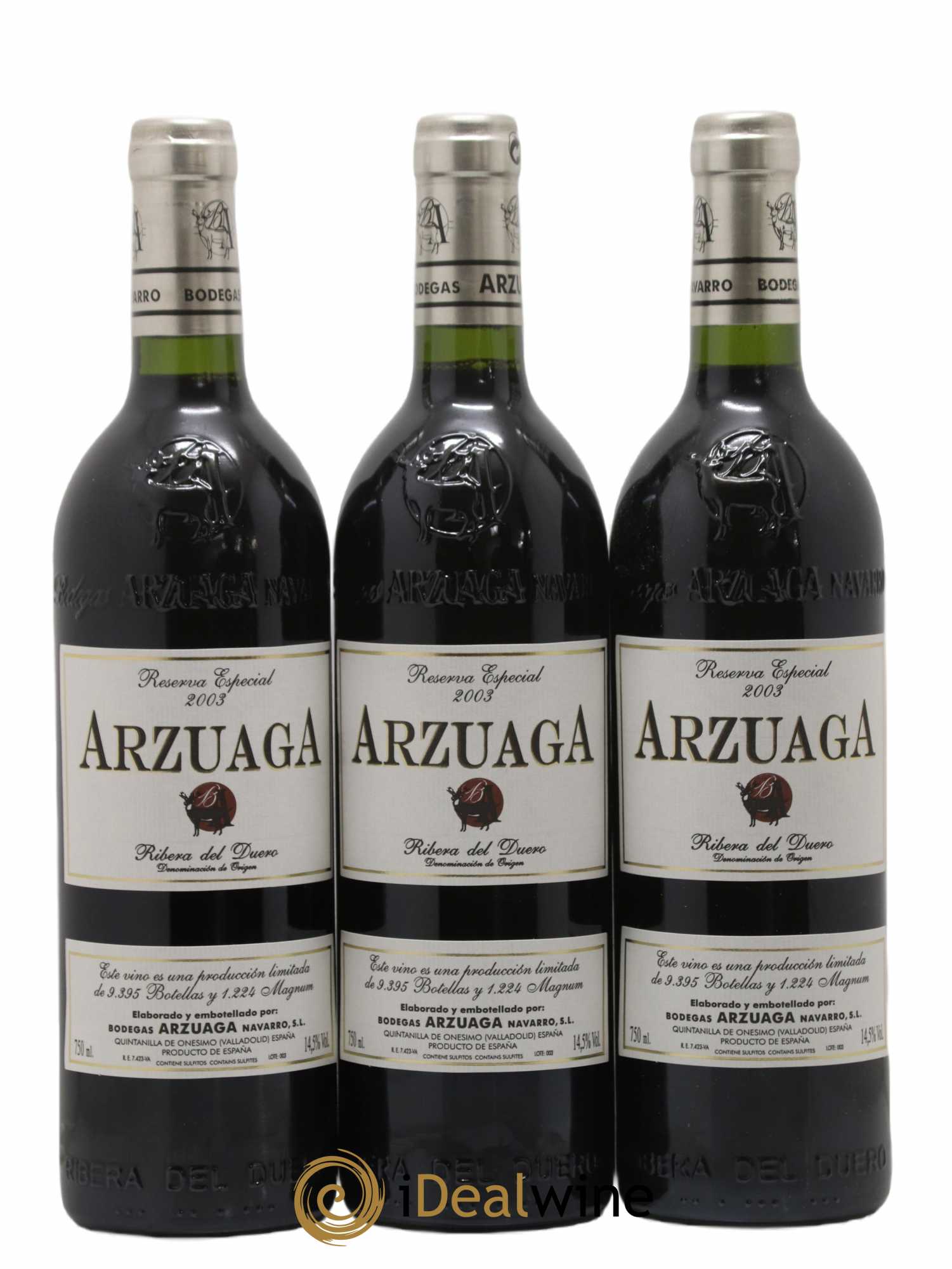 Ribera Del Duero DO Arzuaga Reserva Especial 2003 - Lot de 6 bouteilles - 1