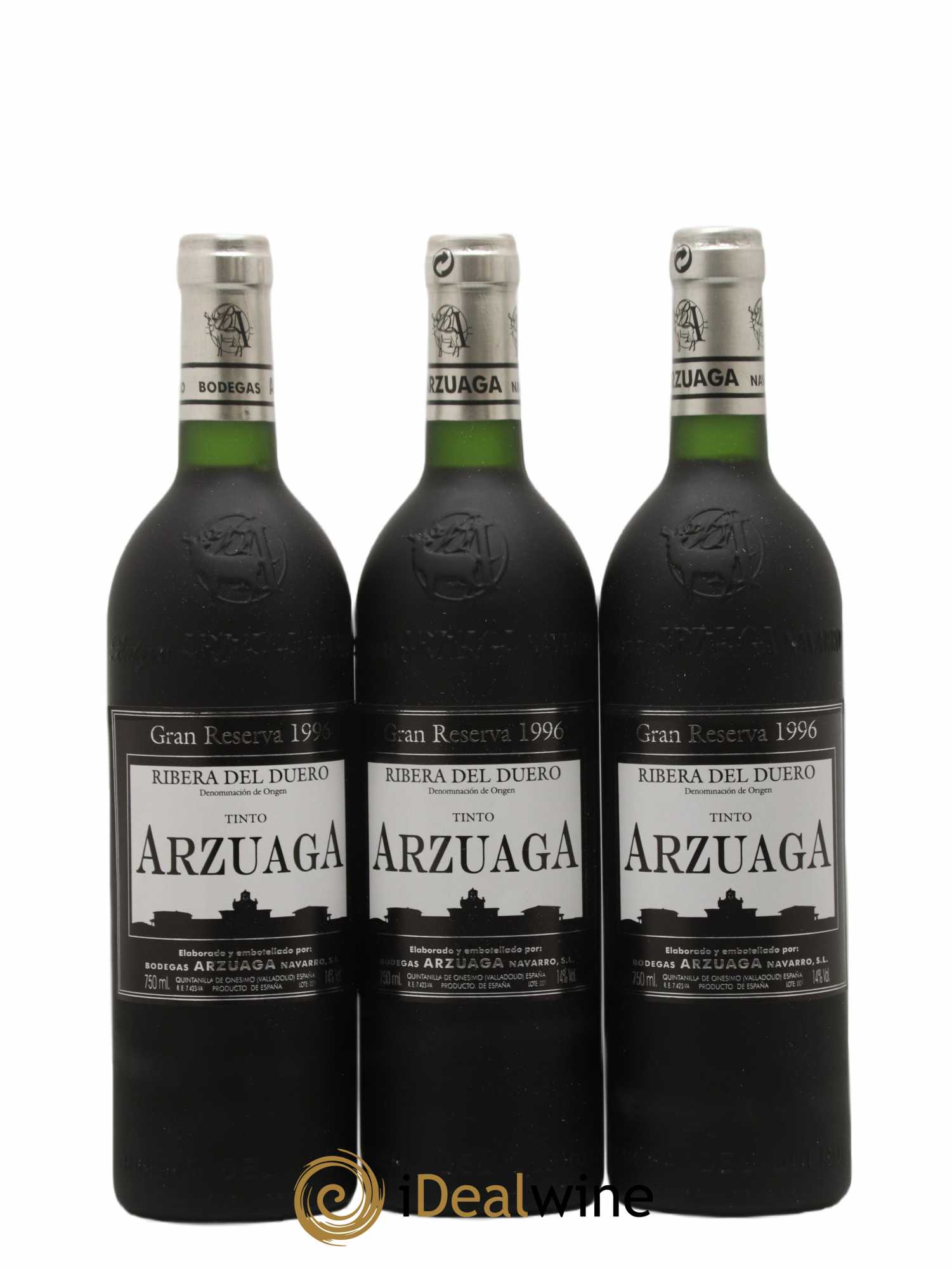 Ribera Del Duero DO Arzuaga Gran Reserva 1996 - Lot of 6 bottles - 2