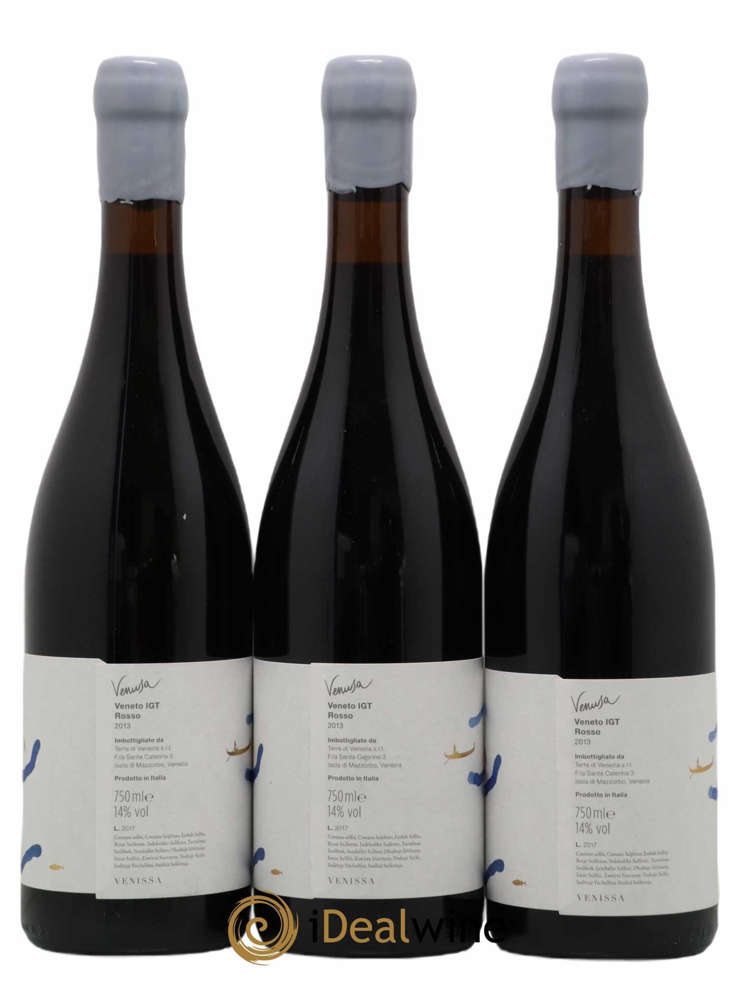 Italie Veneto Venissa Venusa 2013 - Lot de 3 bouteilles - 1