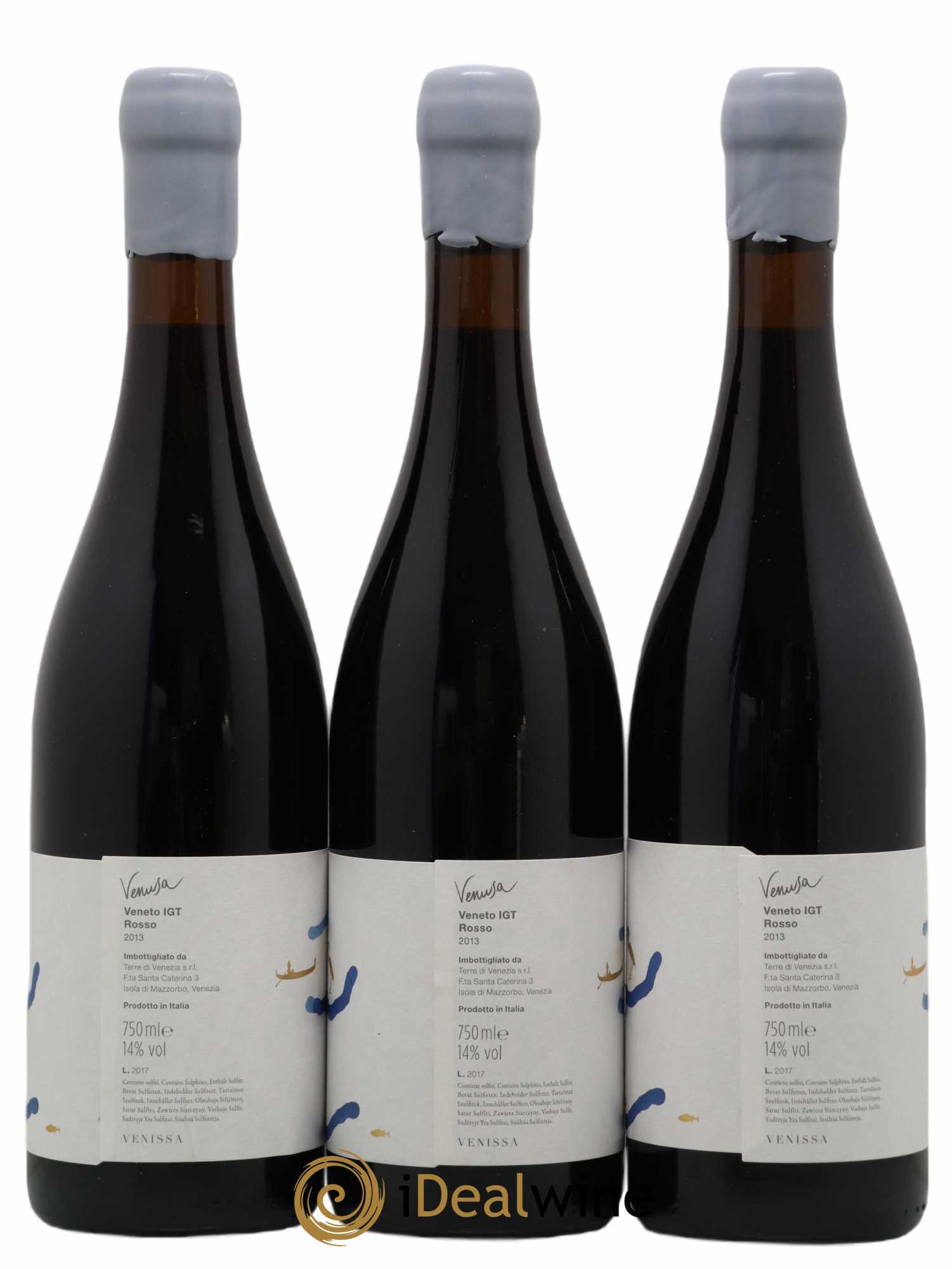 Italie Veneto Venissa Venusa 2013 - Lot de 3 bouteilles - 1