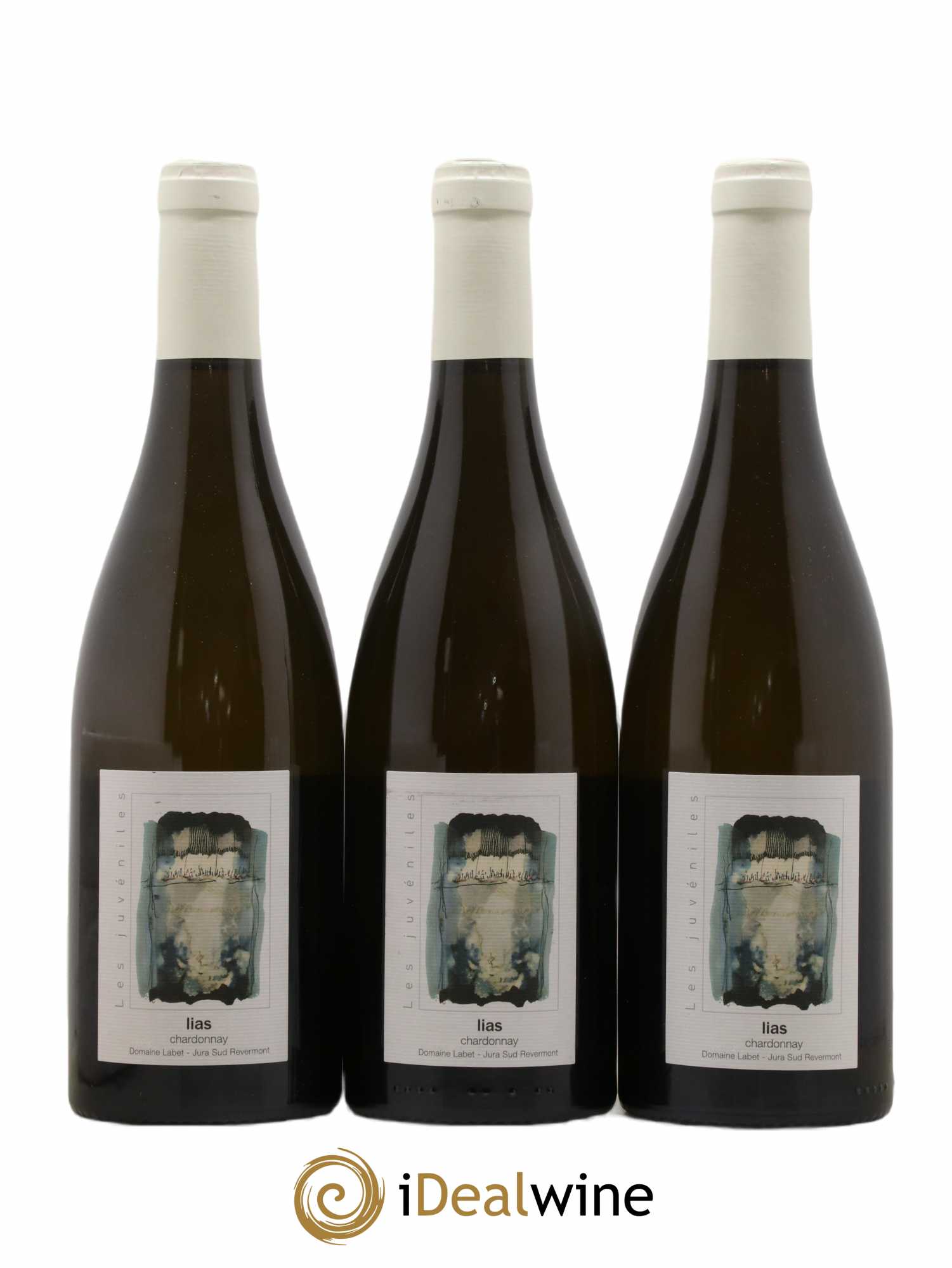 Côtes du Jura Chardonnay Lias Romain - Julien - Charline Labet 2020 - Lot de 3 bouteilles - 0