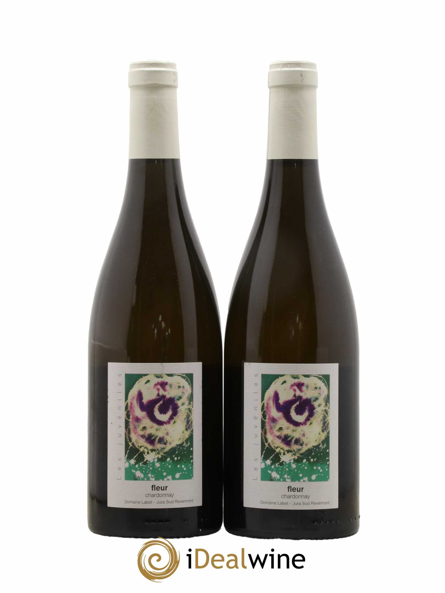 Côtes du Jura Chardonnay Fleur Romain - Julien - Charline Labet 2020 - Lot de 2 bouteilles - 0