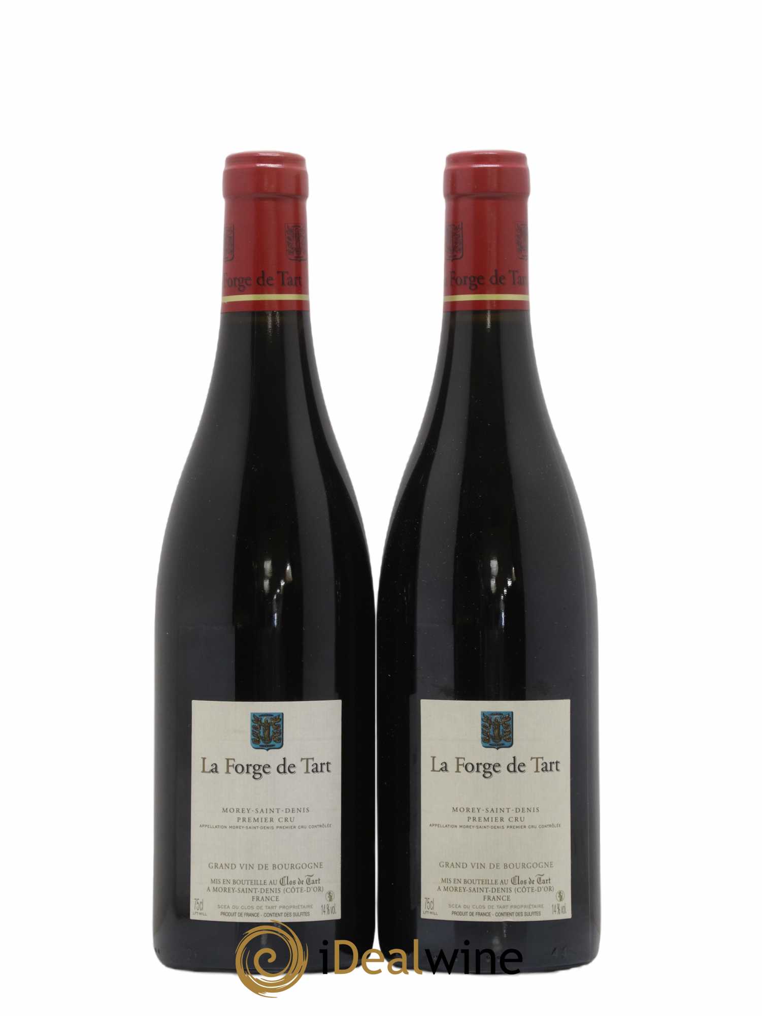 Morey Saint-Denis 1er Cru La Forge de Tart Clos de Tart 2018 - Lot of 2 bottles - 1