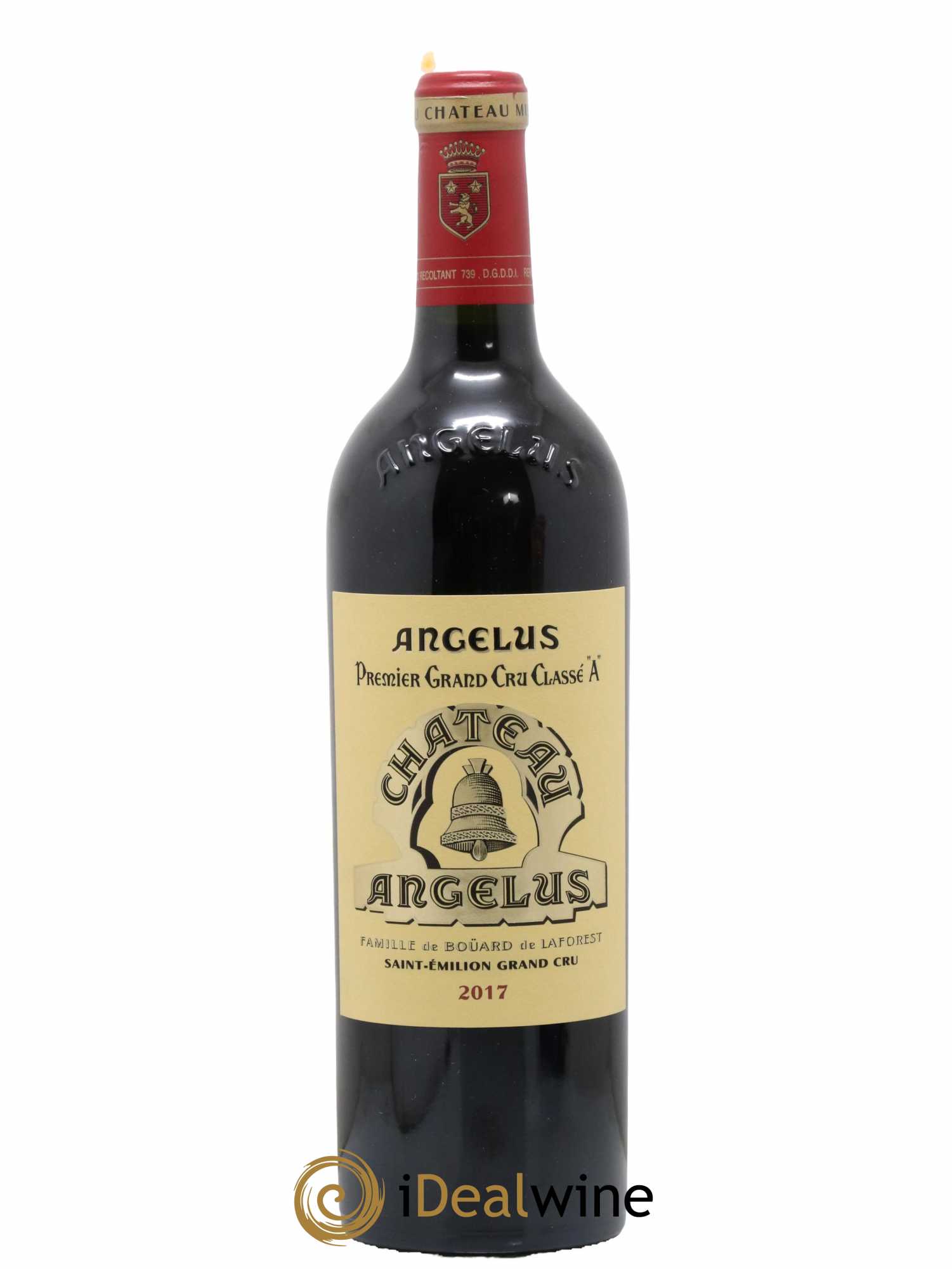 Château Angélus 1er Grand Cru Classé A 2017 - Lot de 1 bouteille - 0