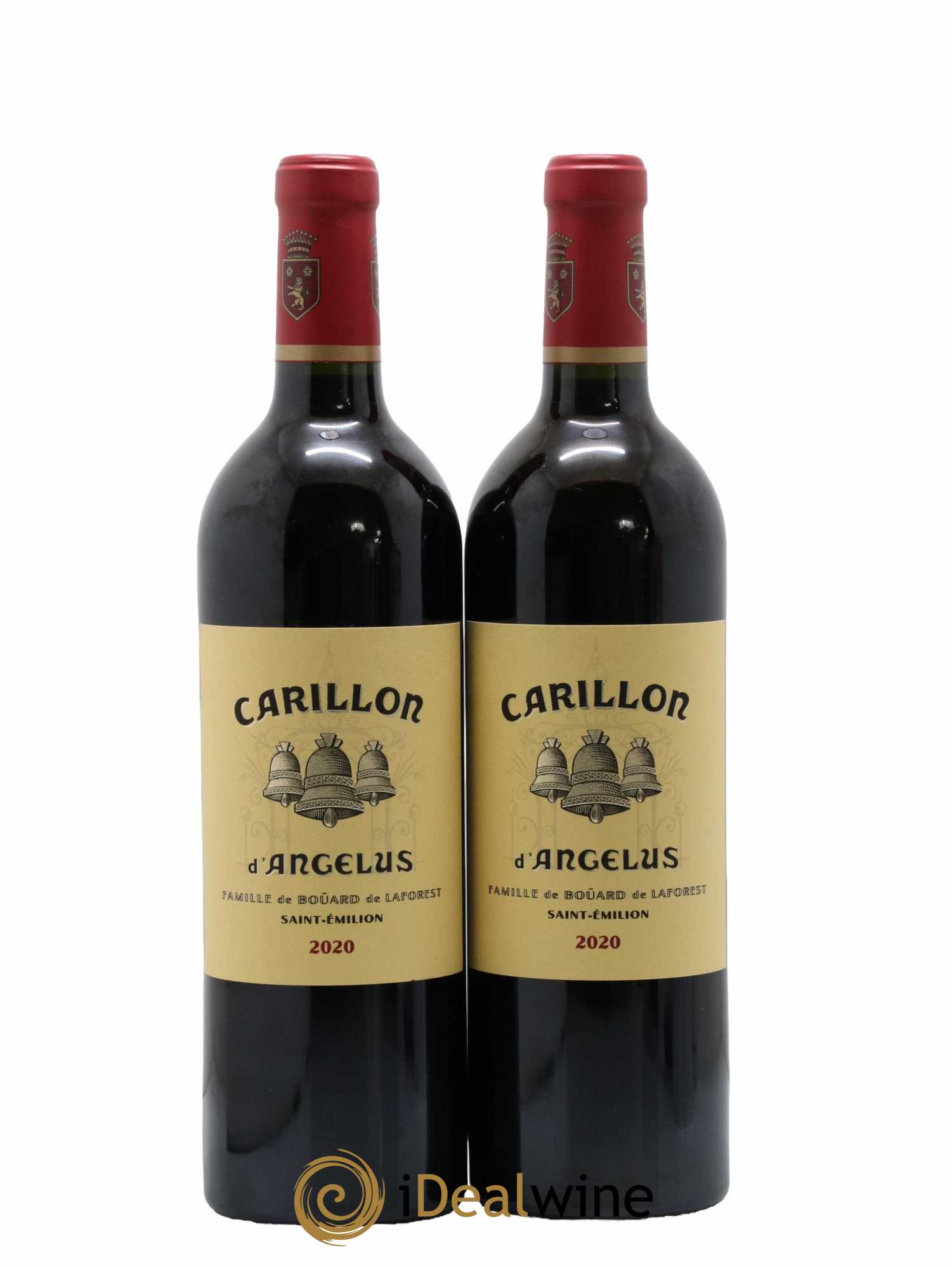 Le Carillon de l'Angélus Second Vin 2020 - Lot de 2 bouteilles - 0