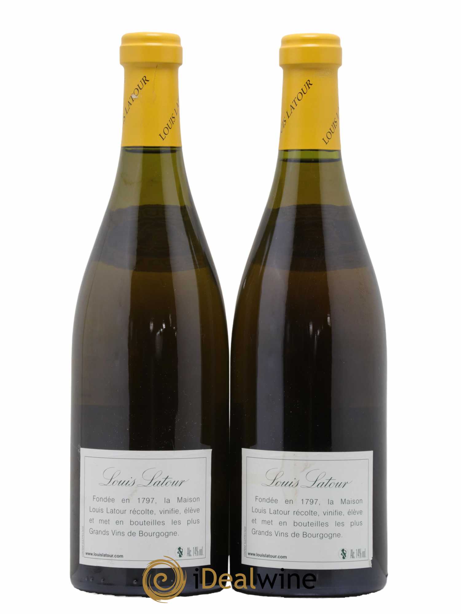 Bienvenues-Bâtard-Montrachet Grand Cru Louis Latour 2001 - Lot de 2 bouteilles - 1