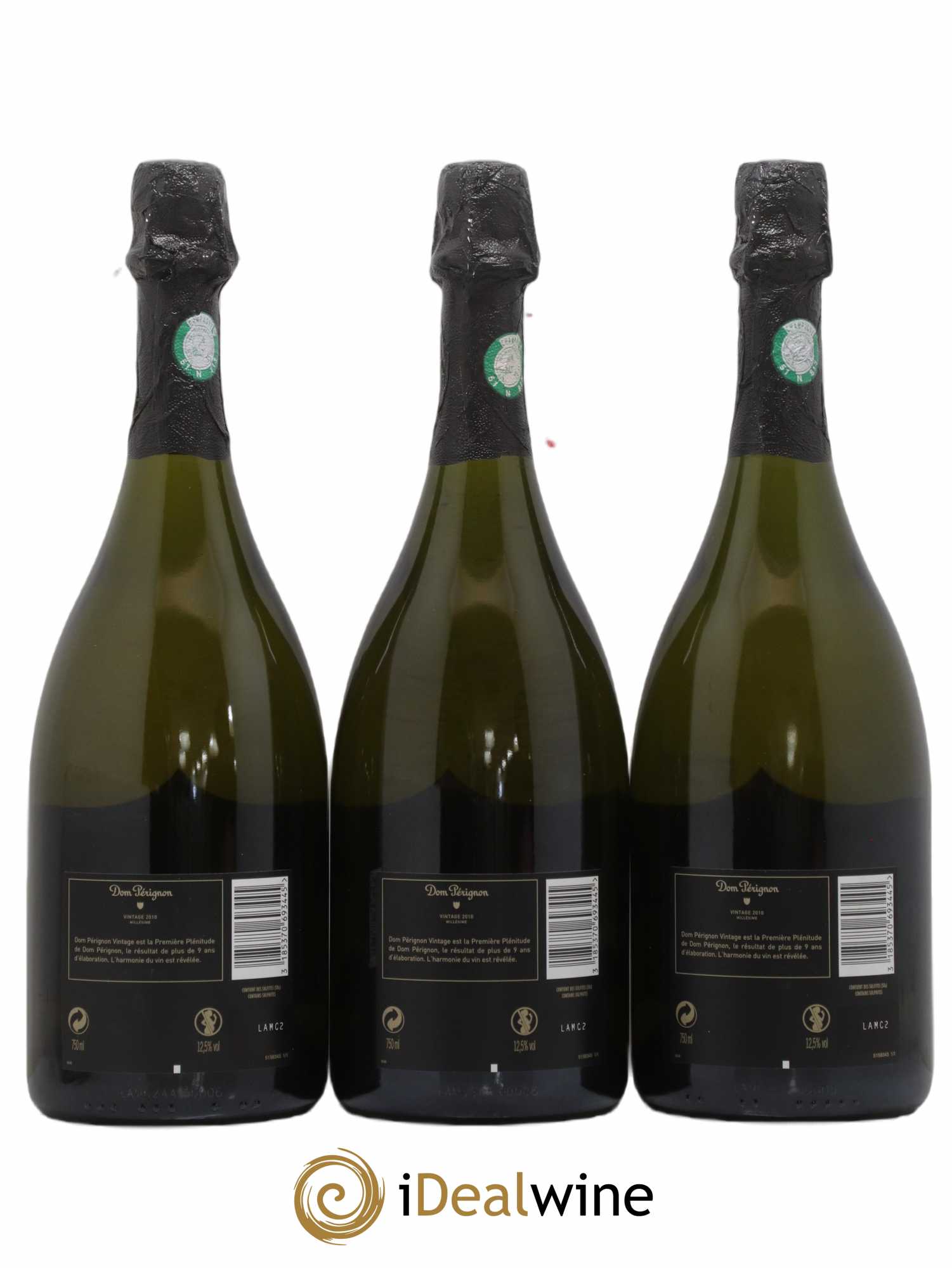 Brut Dom Pérignon 2010 - Lot de 3 bouteilles - 1