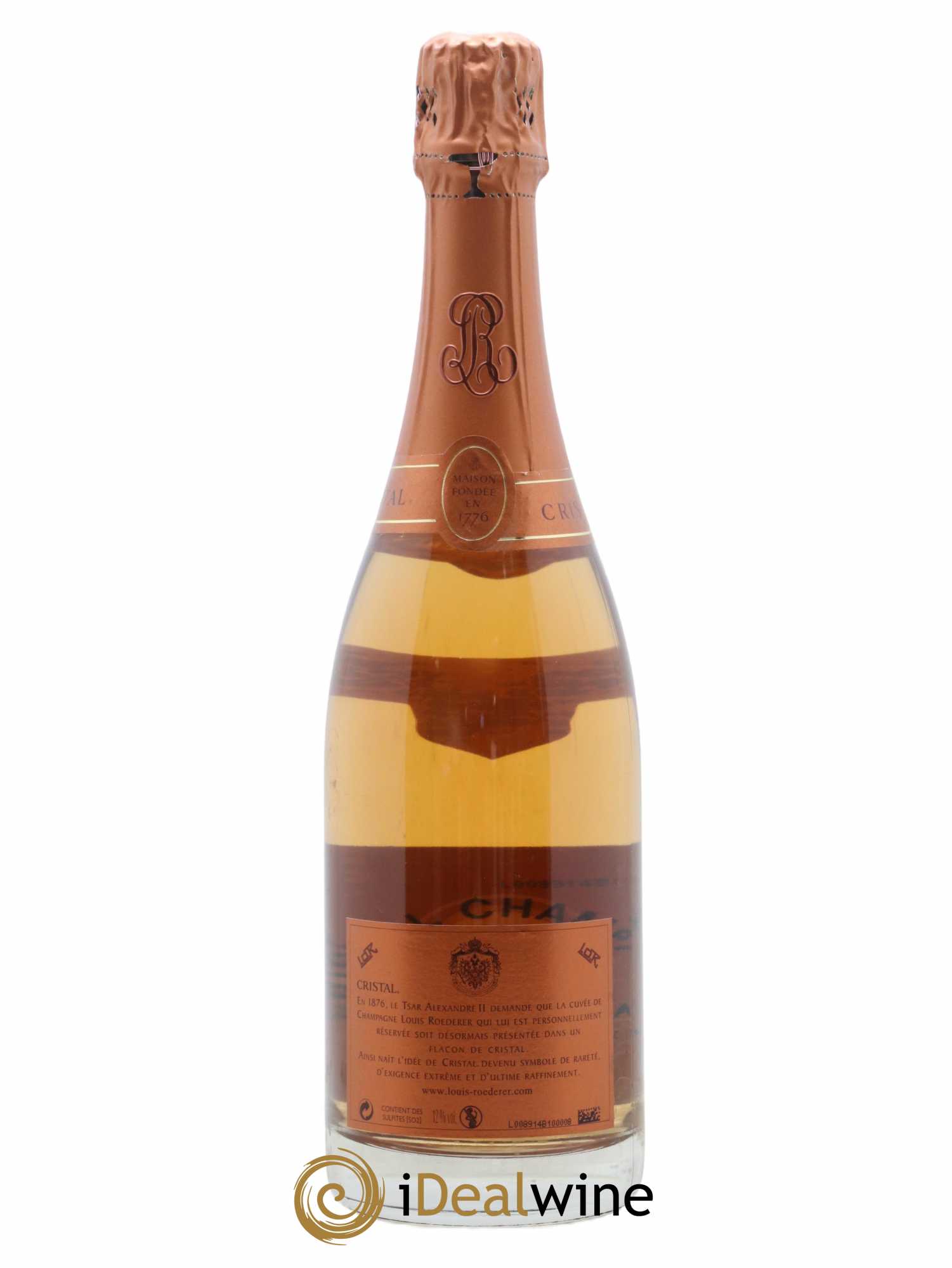 Cristal Louis Roederer 2004 - Lot of 1 bottle - 1
