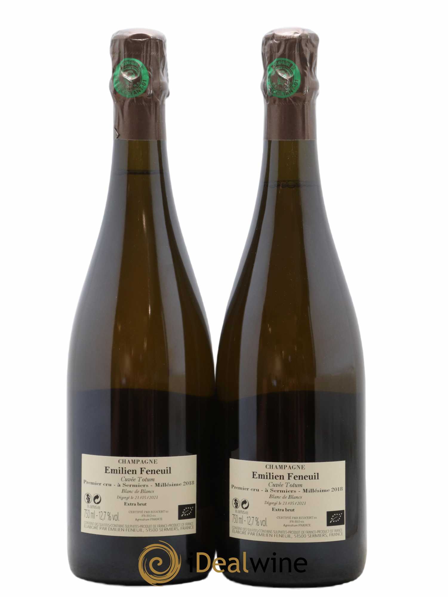 Cuvée Totum Emilien Feneuil 2018 - Lot de 2 bouteilles - 1