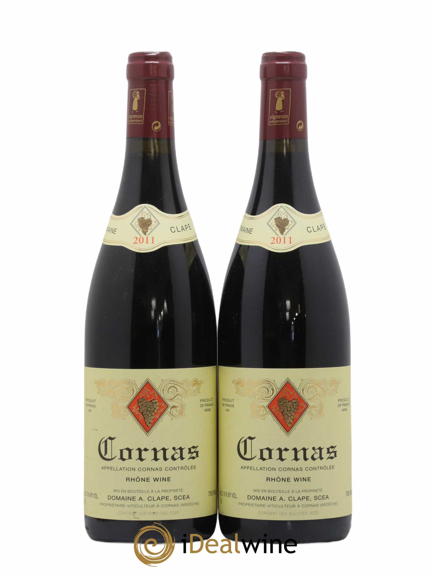 Cornas Auguste Clape 2011 - Lot de 2 bouteilles - 0