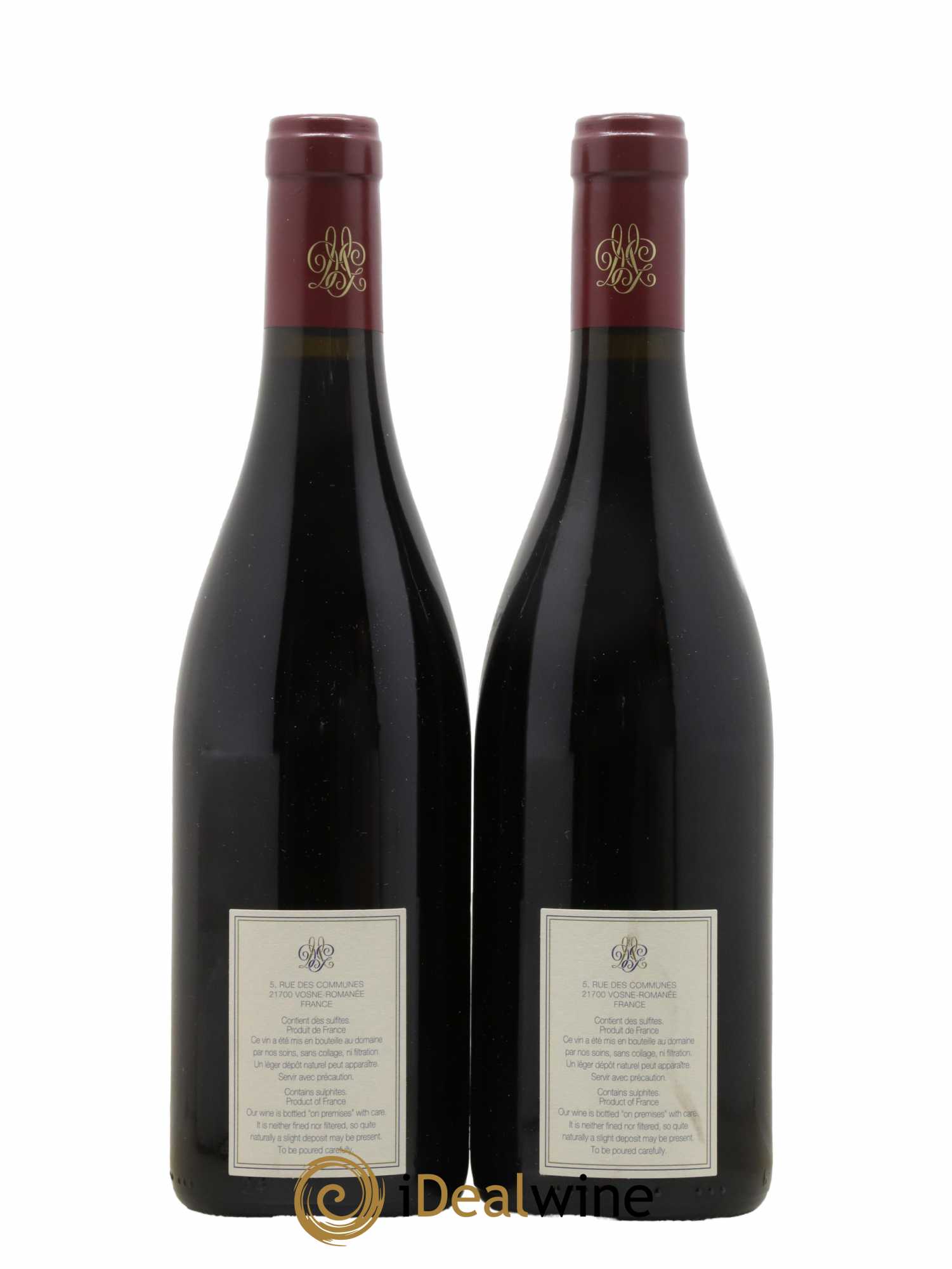 Nuits-Saint-Georges 1er Cru Les Vignes Rondes Mugneret-Gibourg (Domaine) 2018 - Lot of 2 bottles - 1