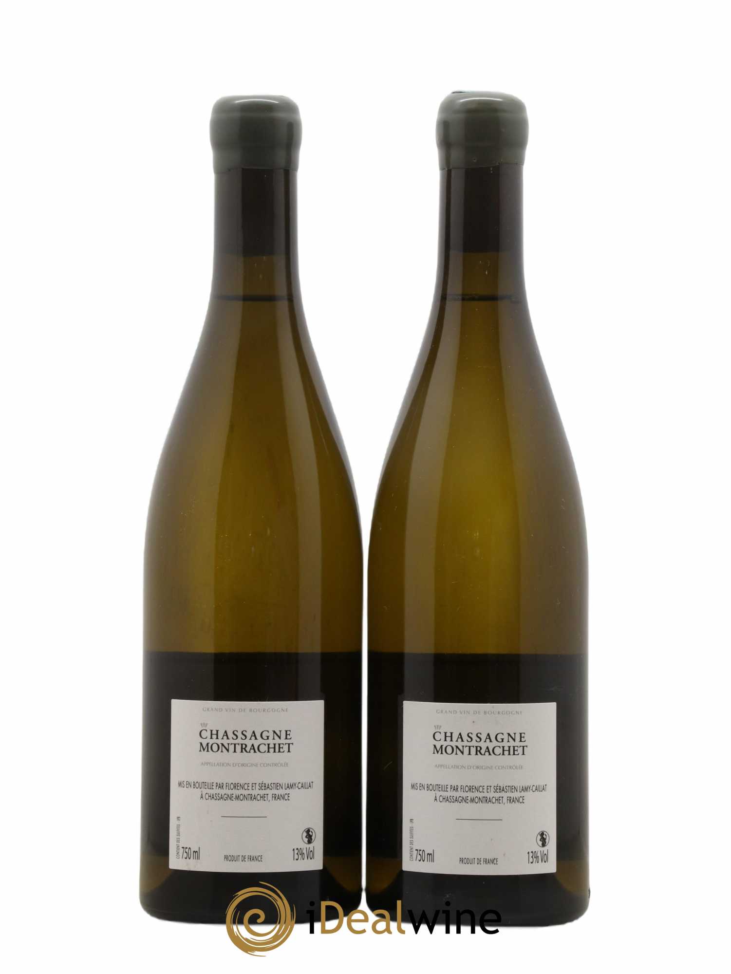 Chassagne-Montrachet Lamy-Caillat (Domaine) 2020 - Lot de 2 bouteilles - 1