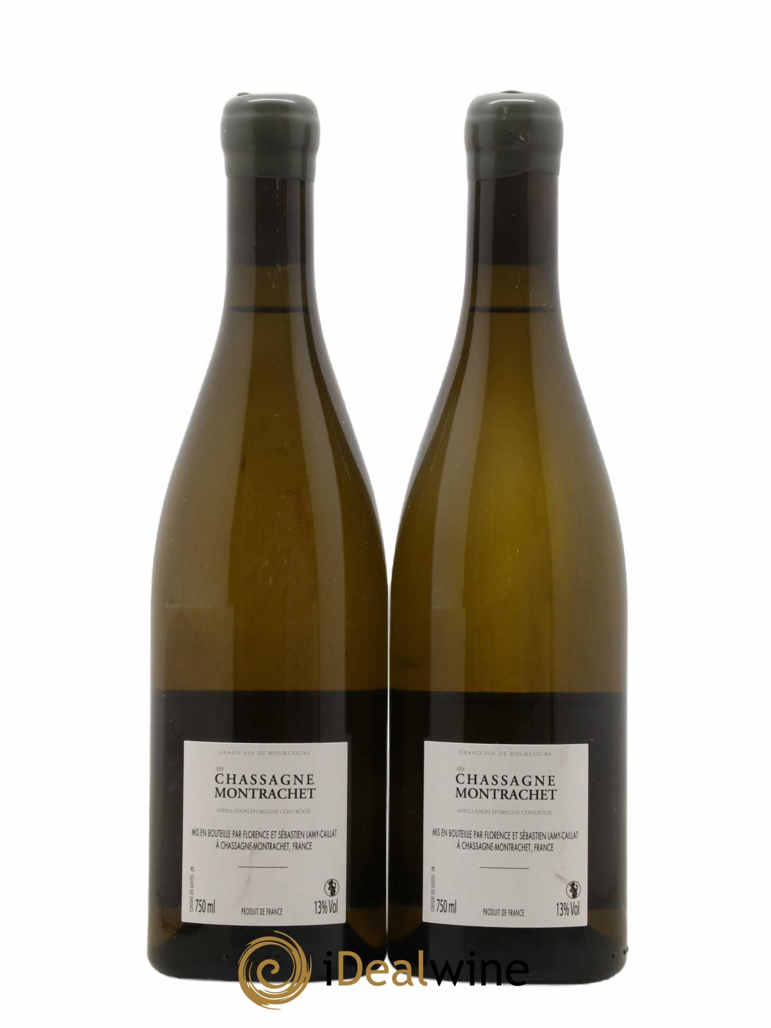 Chassagne-Montrachet Lamy-Caillat (Domaine) 2020 - Lot de 2 bouteilles - 1